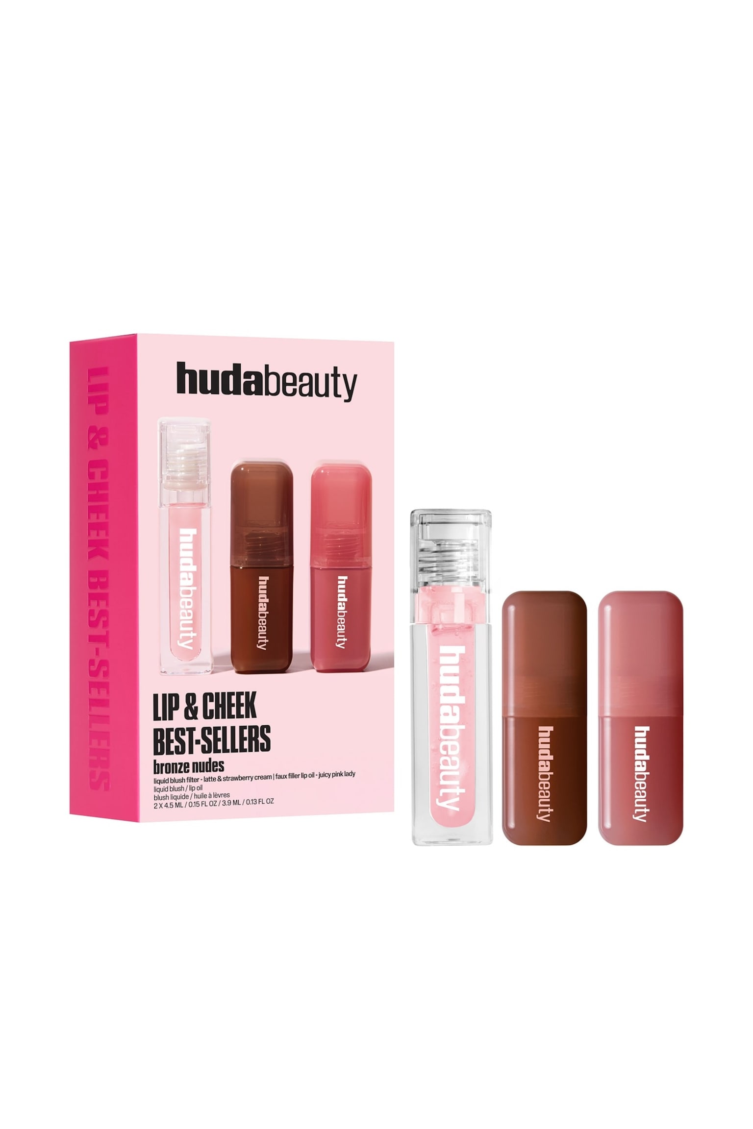 Lip & Cheek Best-sellers Bronze Nudes Set - Bronze Nudes