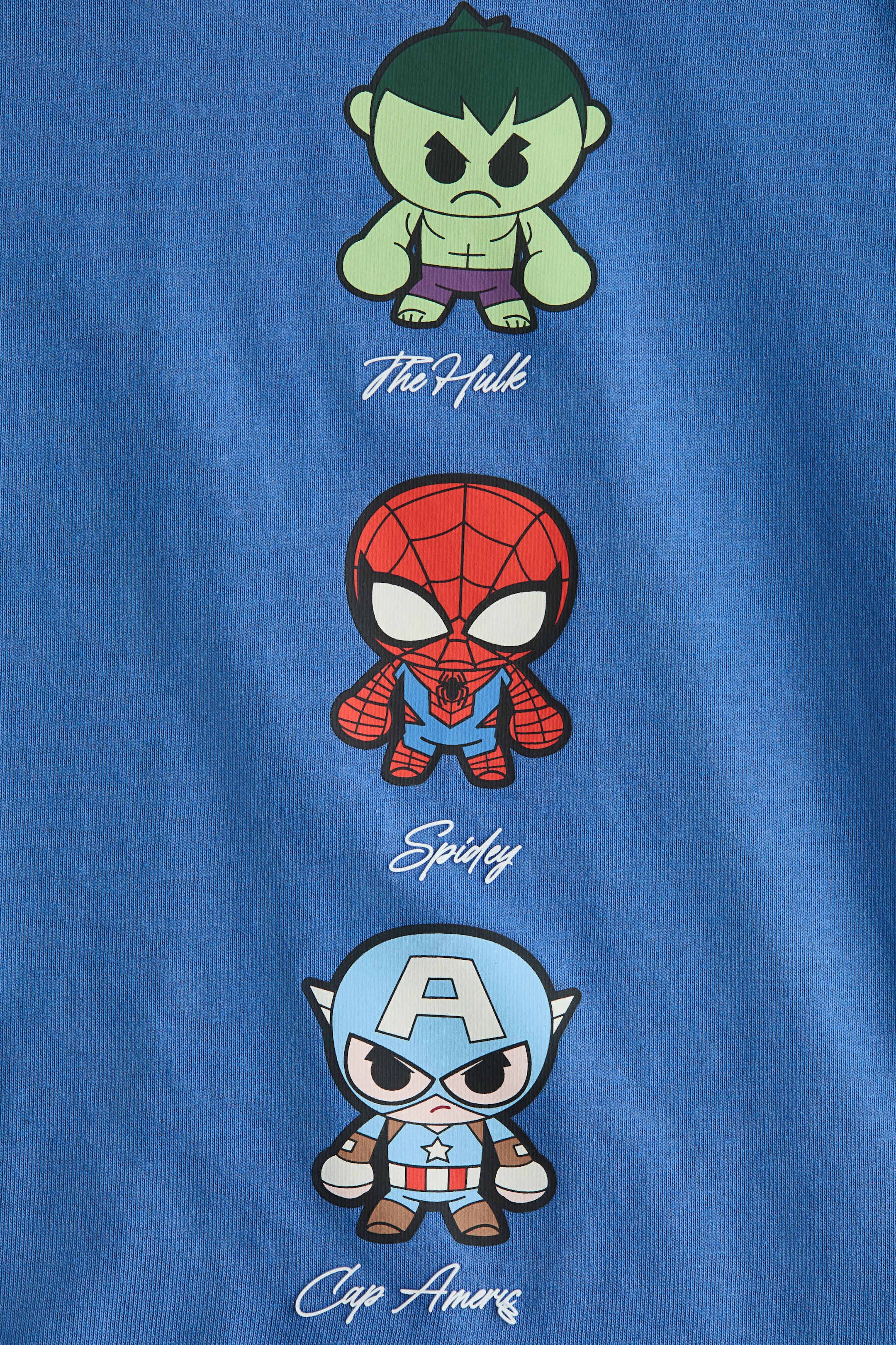 Ampliar la imagen: Playera oversized con diseño - Azul/Marvel Comics - Kids | H&M MX 2