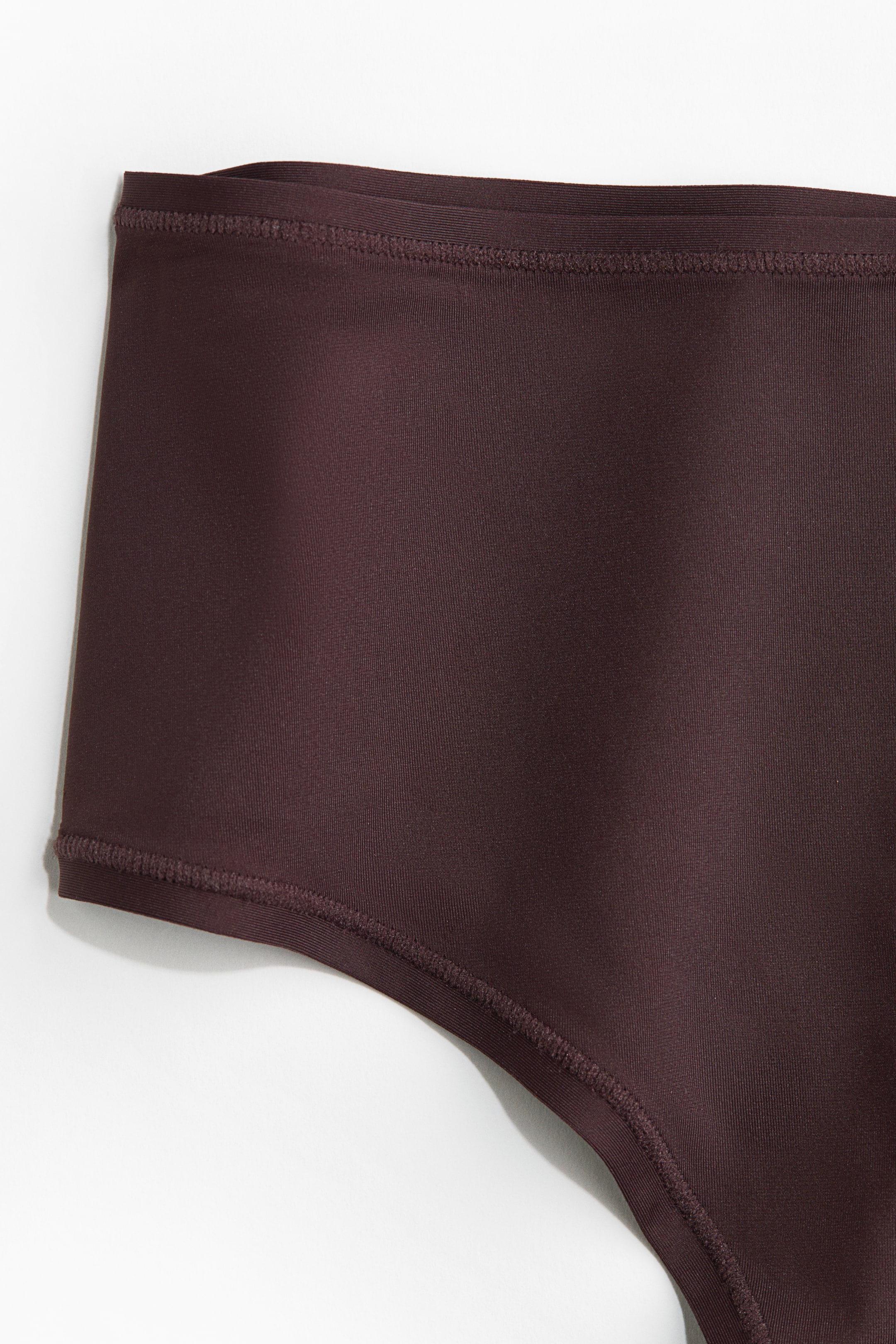 Women's Dark brown/Light pink/Cream 3-pack microfibre Brazilian briefs ...