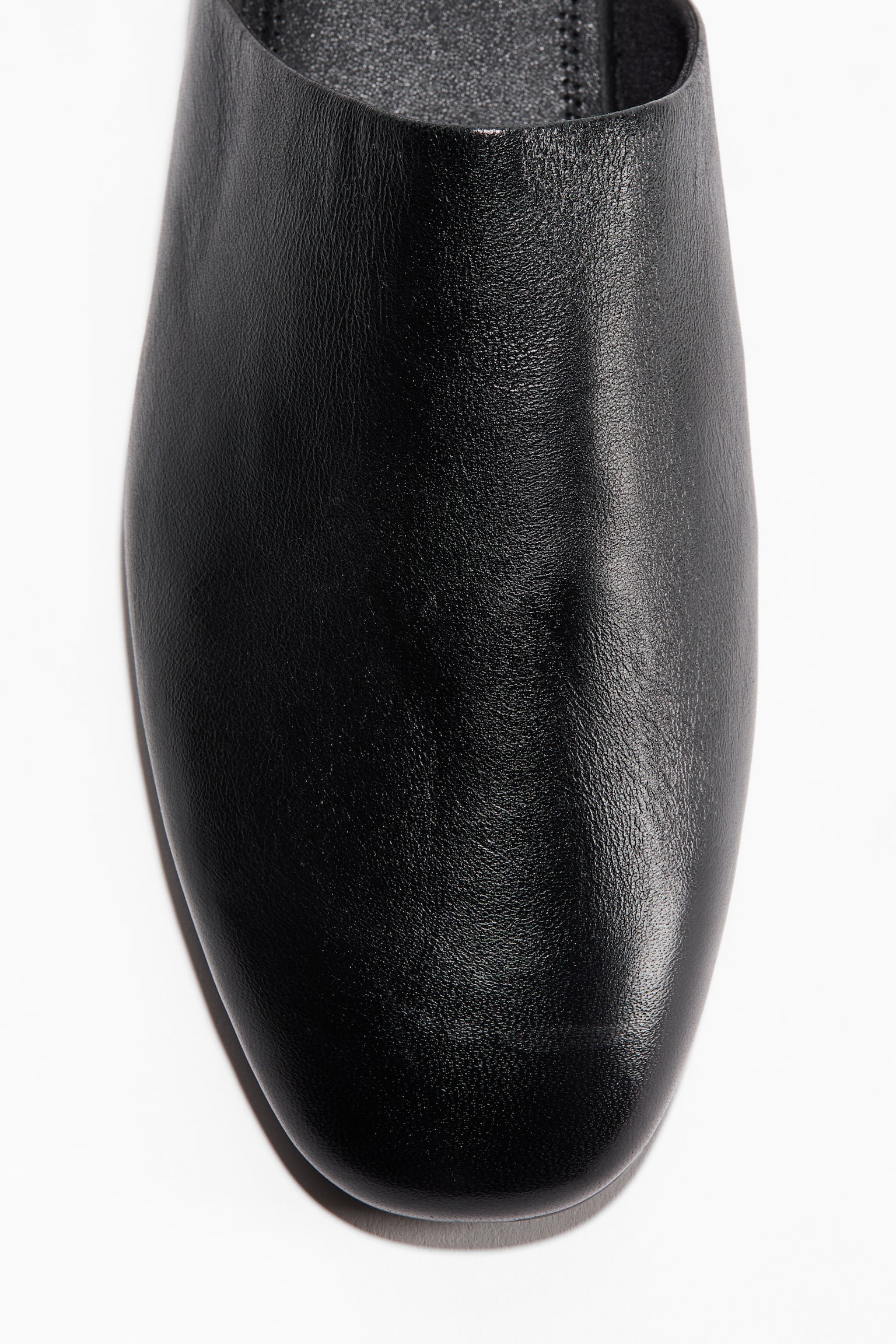 Leather mules - Black - 2