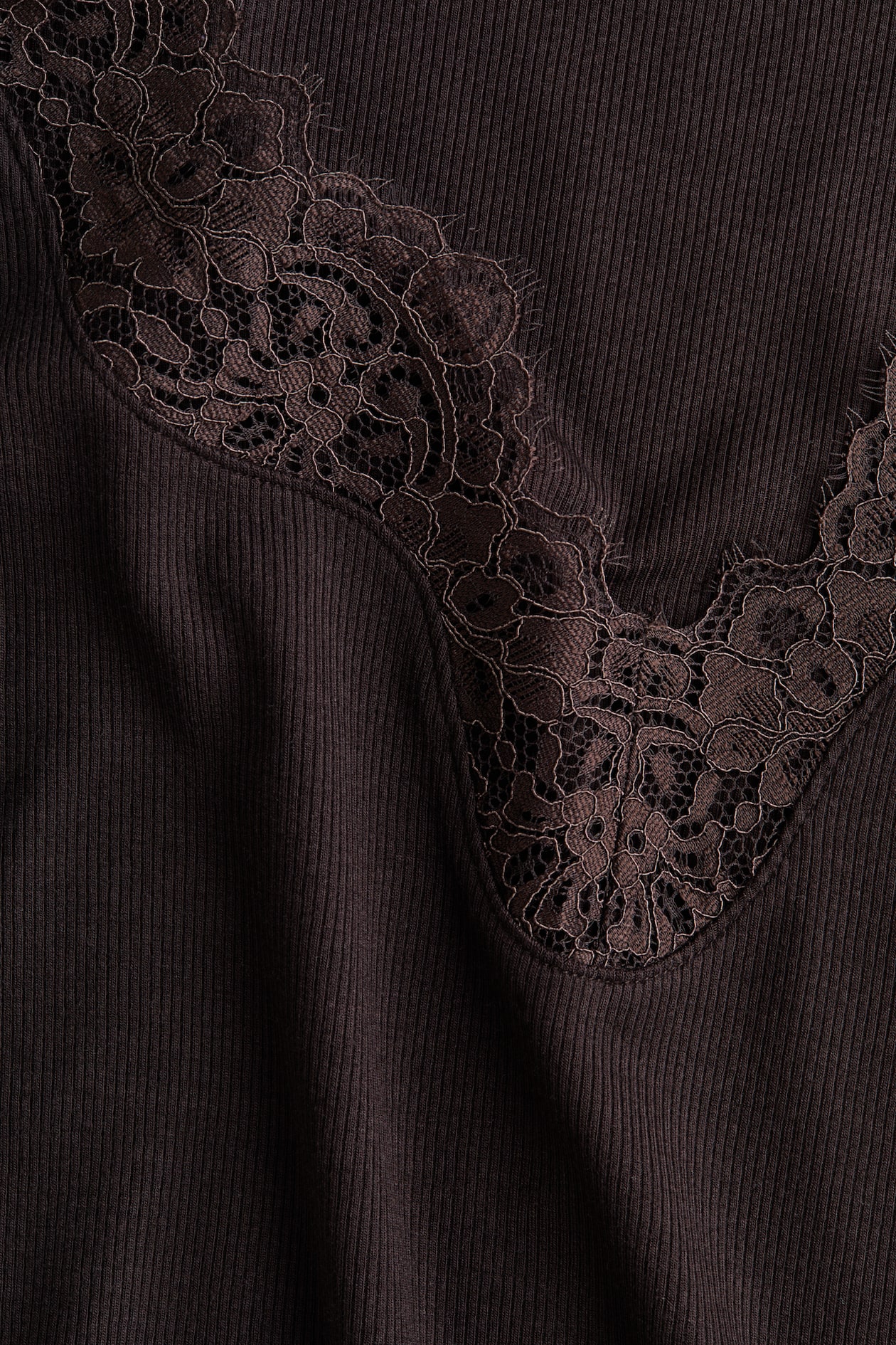 MAMA Lace-Trimmed Top - image 3