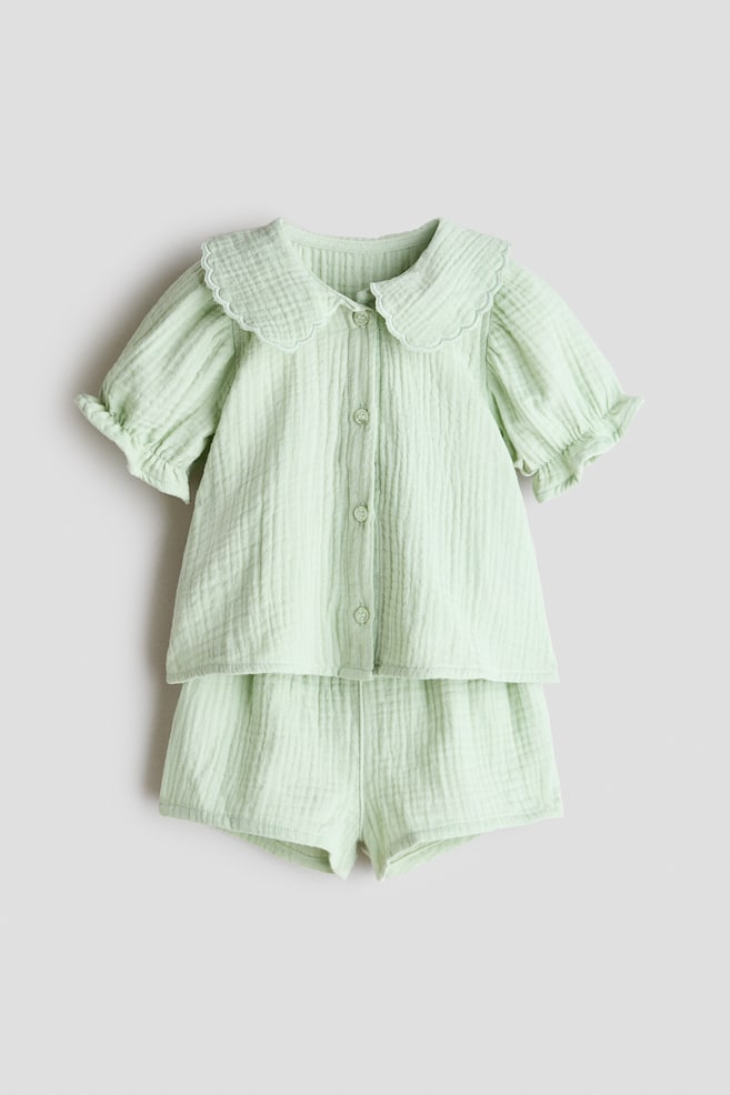 2-Piece Cotton Muslin Set