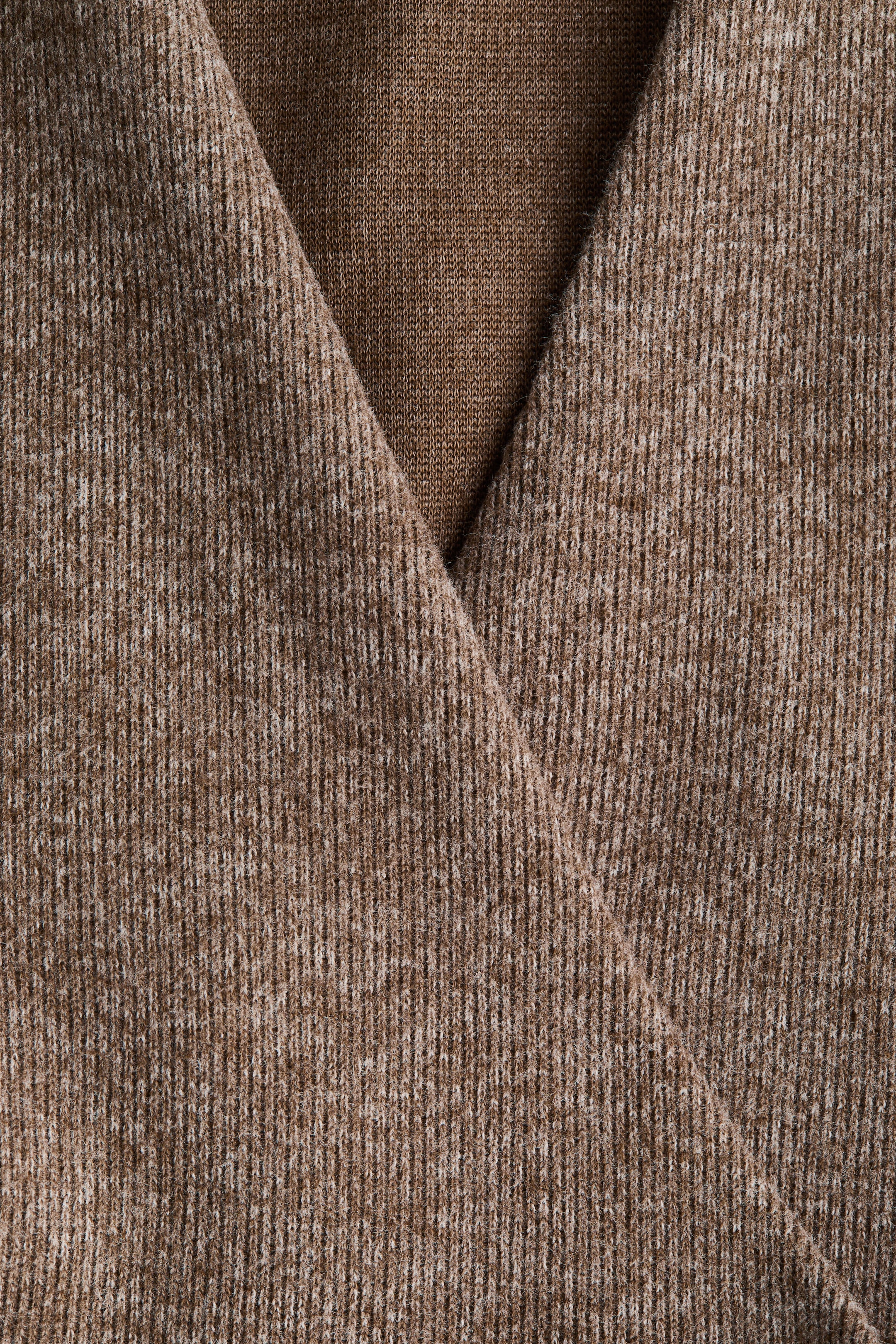 View larger image: Wrap cardigan - Brown marl - Ladies | H&M 2