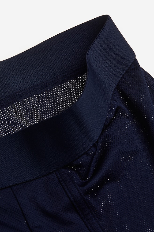 3-pack Xtra Life™ mesh short trunks - Navy blue/Black/White - 4