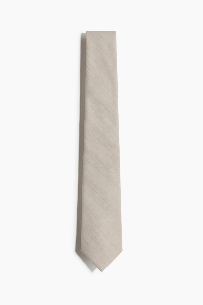 Tie - Taupe/Dark gray - 1