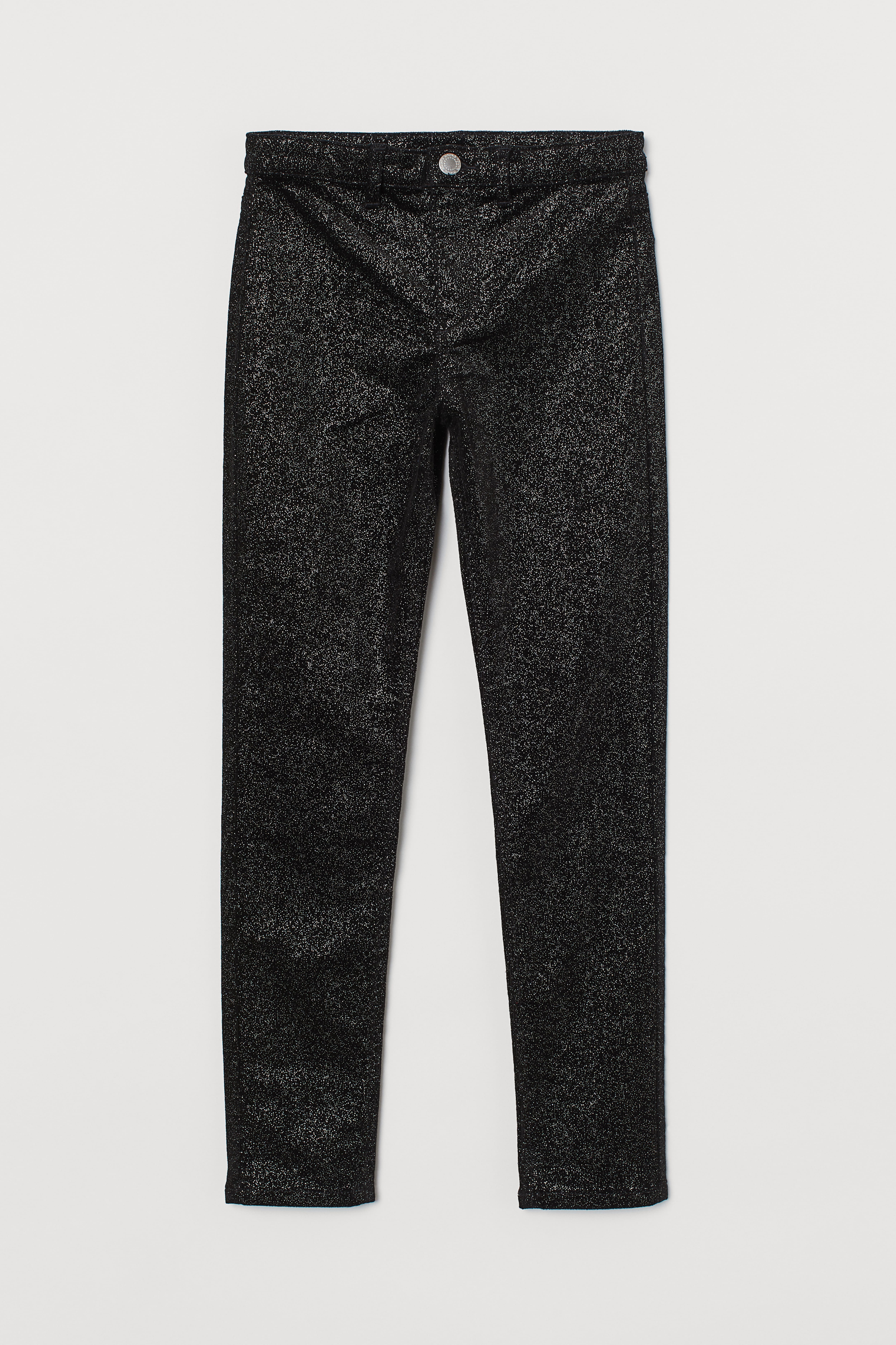 H&m glitter pants best sale