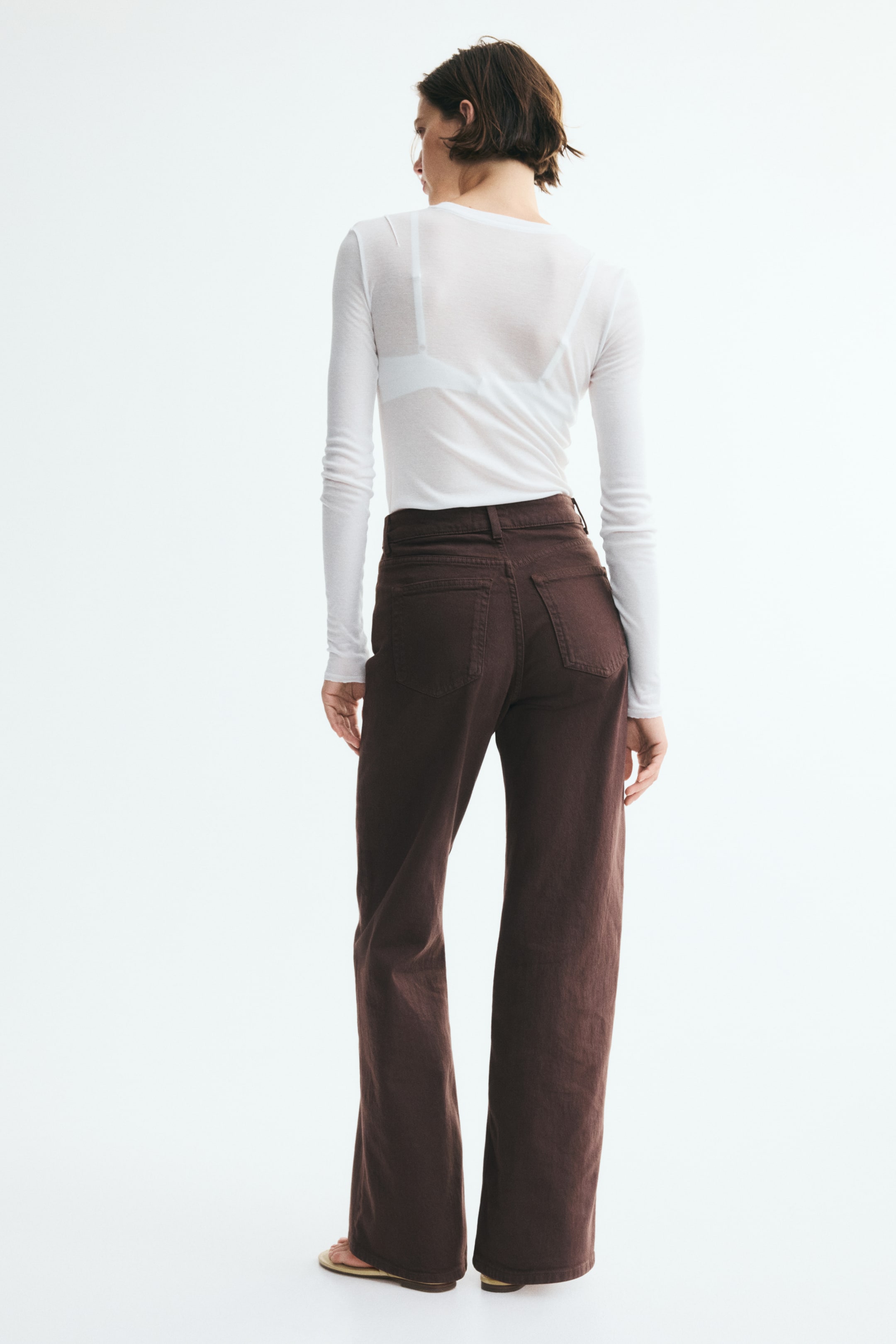 Wide High Waist Jeans