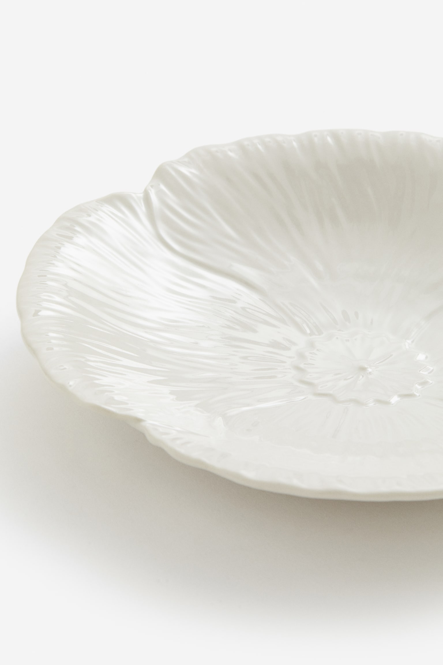 Small stoneware plate - White - 3