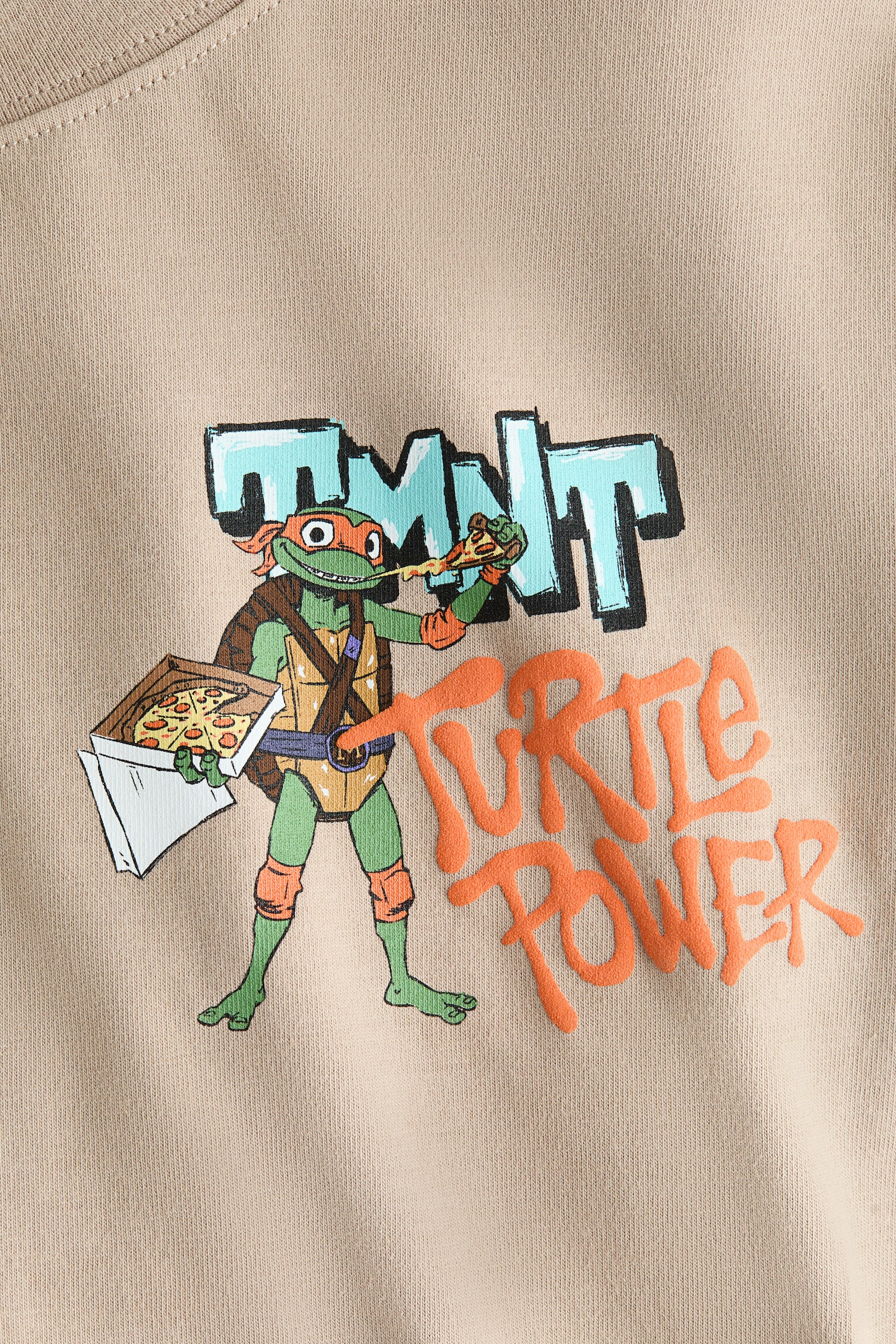 Katoenen T-shirt met geprint motief - Greige/TMNT/Zwart/PlayStation/Wit/Garfield/Wit/PlayStation/Helderblauw/PlayStation/Wit/Garfield/Wit/The Simpsons - 3