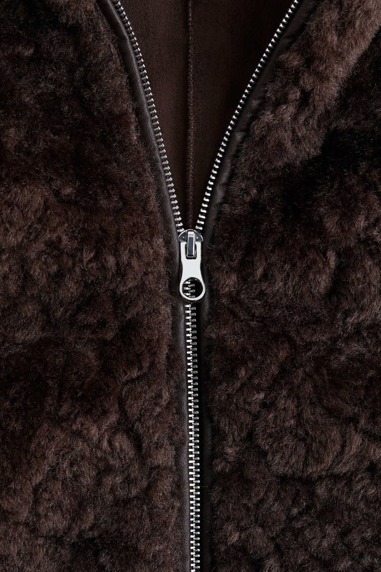 Hooded Teddy Fleece Jacket - image 2