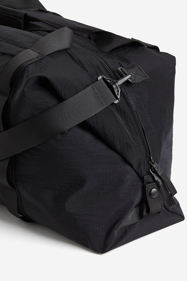 Water-repellent sports bag - Black/Beige - 5