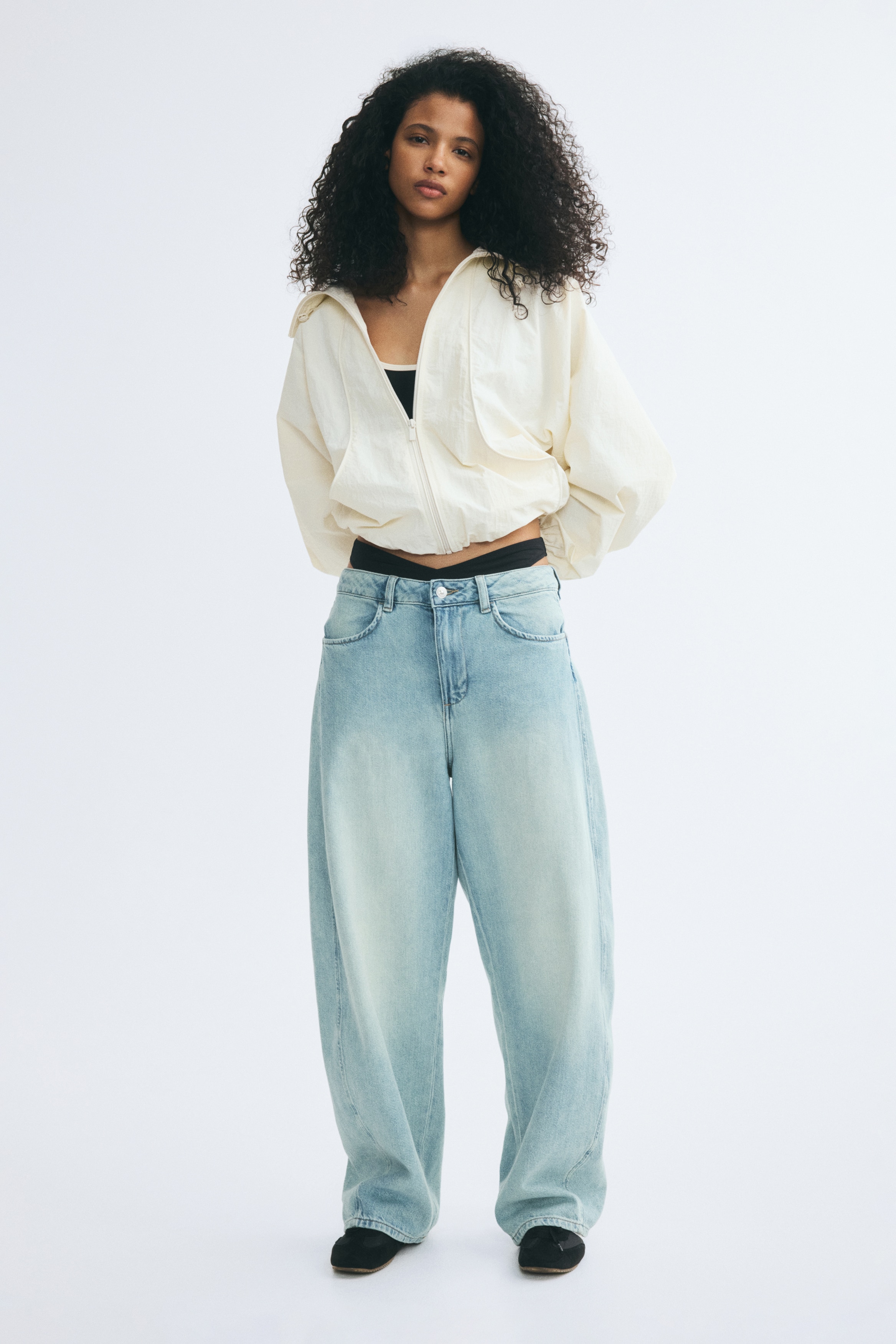 Balloon High Waist JeansModèle