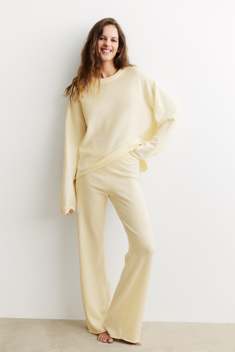 Lounge Pants Ladies Cream Loungewear Lounge Wear M And M