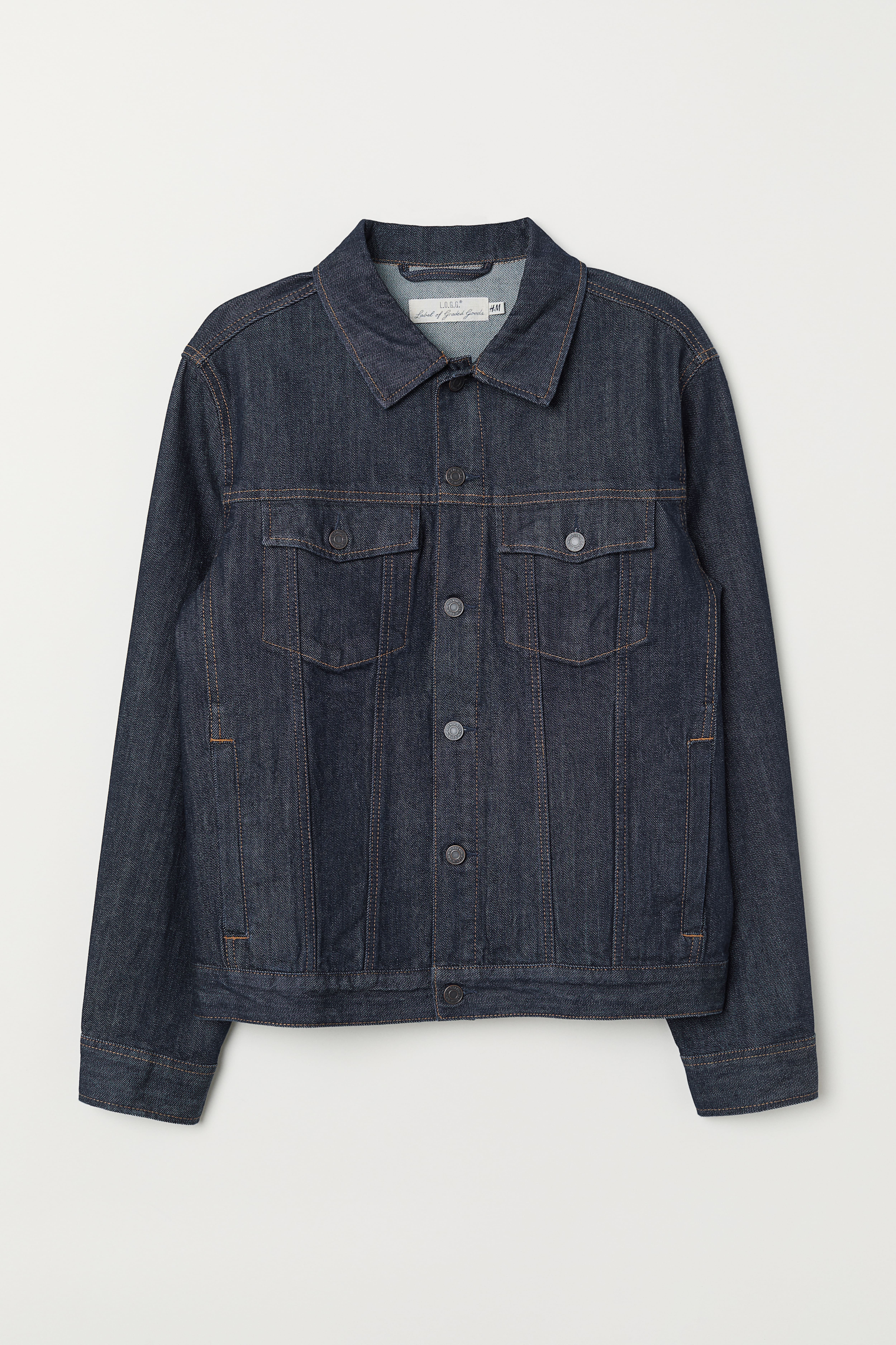 H&m logg denim jacket shops