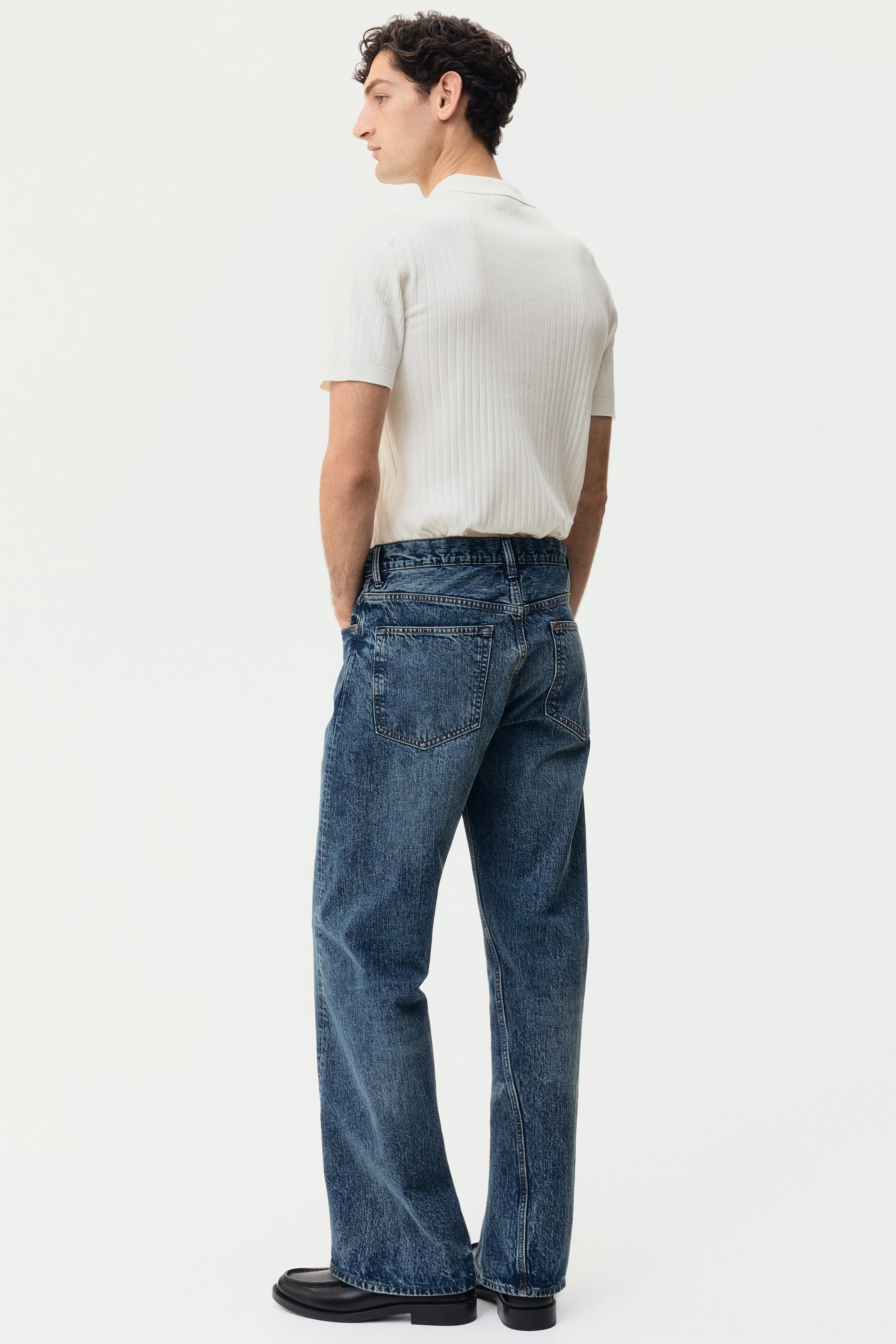 Zobacz większy obraz: Top polo Slim Fit - Kremowy - ON | H&M PL 3