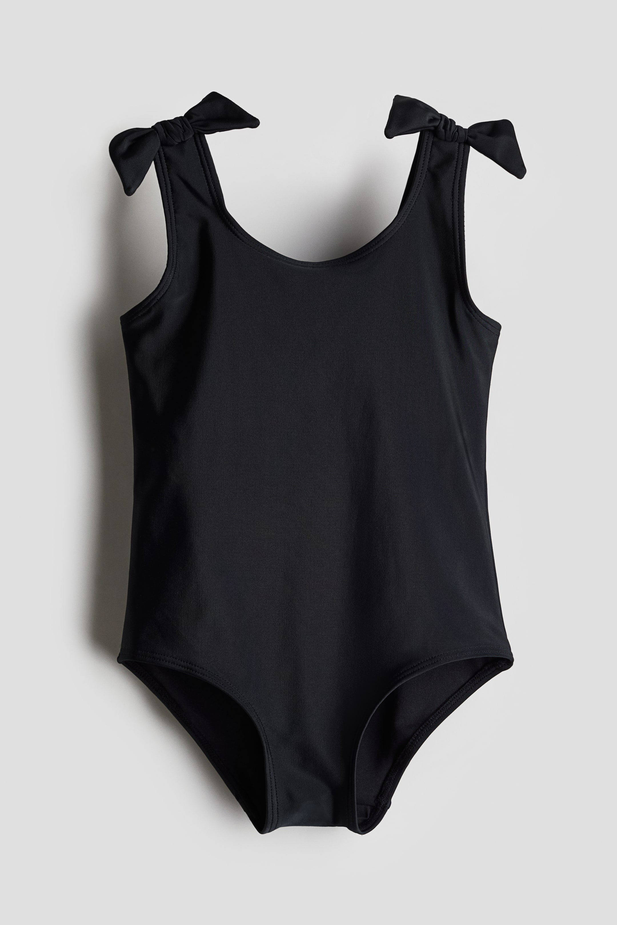 View larger image: Bow-Detail Swimsuit - Black - Kids | H&M US 1