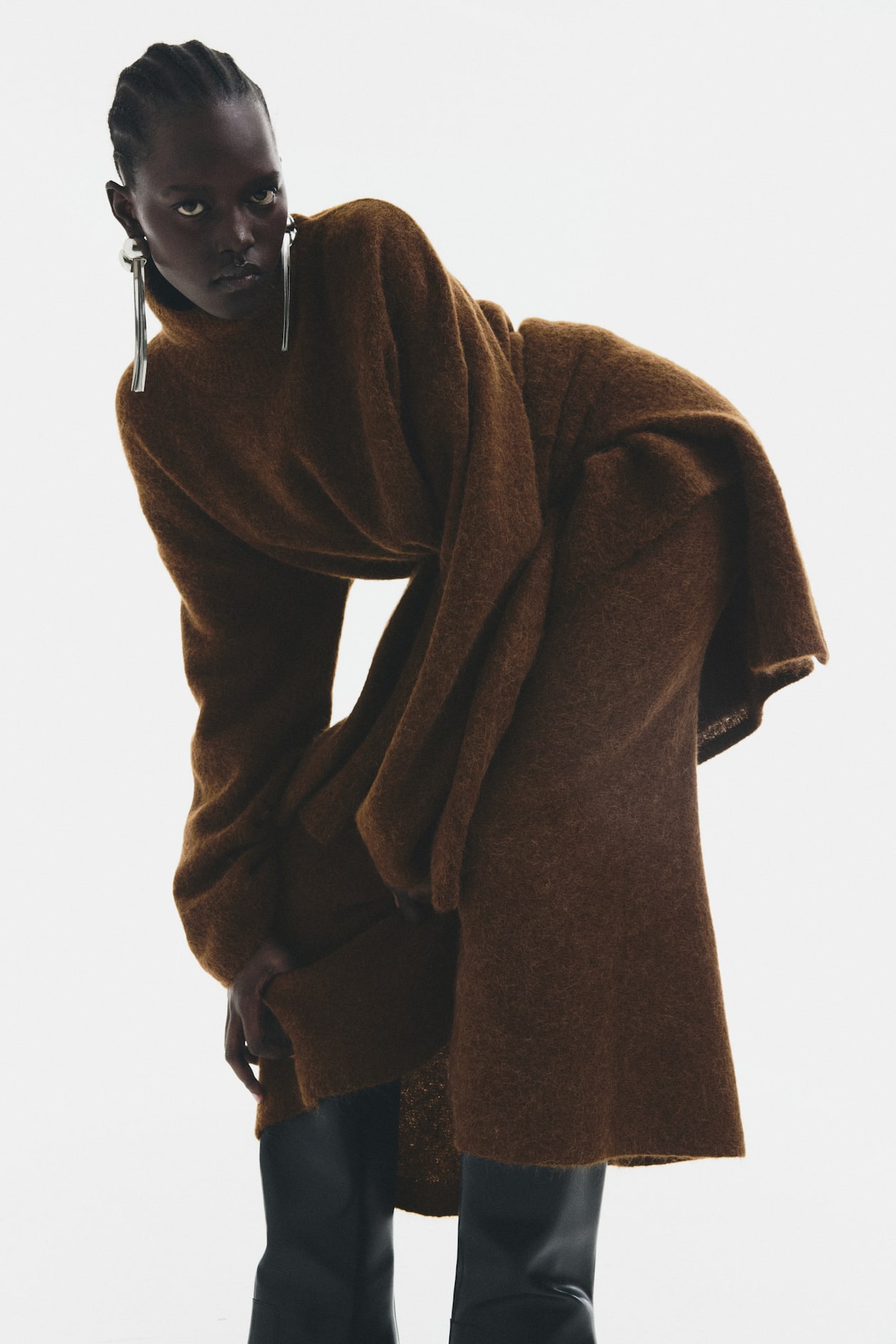 Alpaca-Blend Skirt - image 4