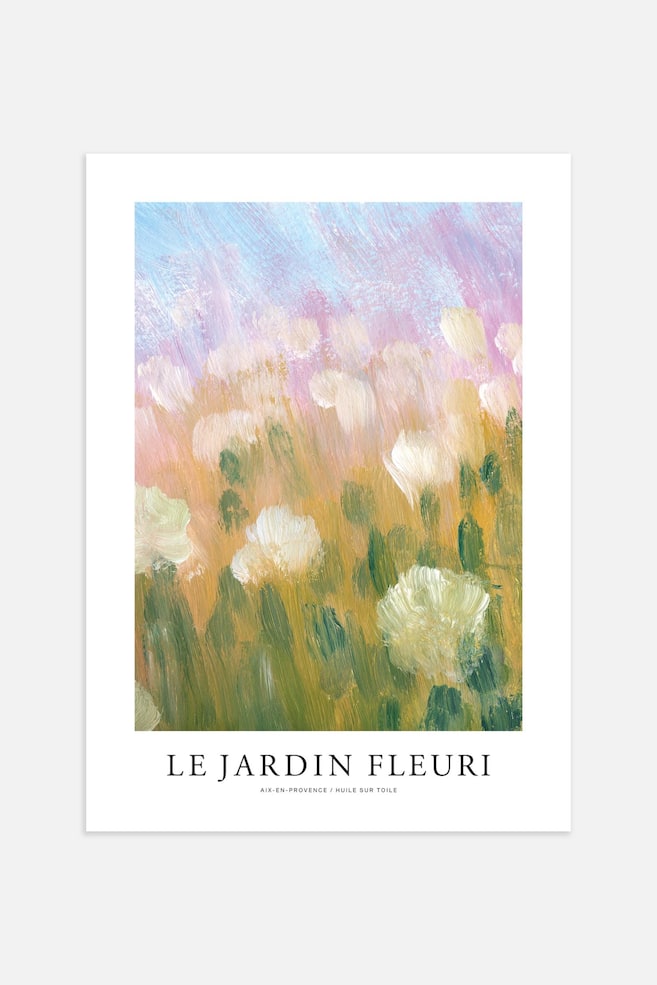 Le Jardin Fleuri Poster - Le Jardin Fleuri I/Le Jardin Fleuri Ii - 1