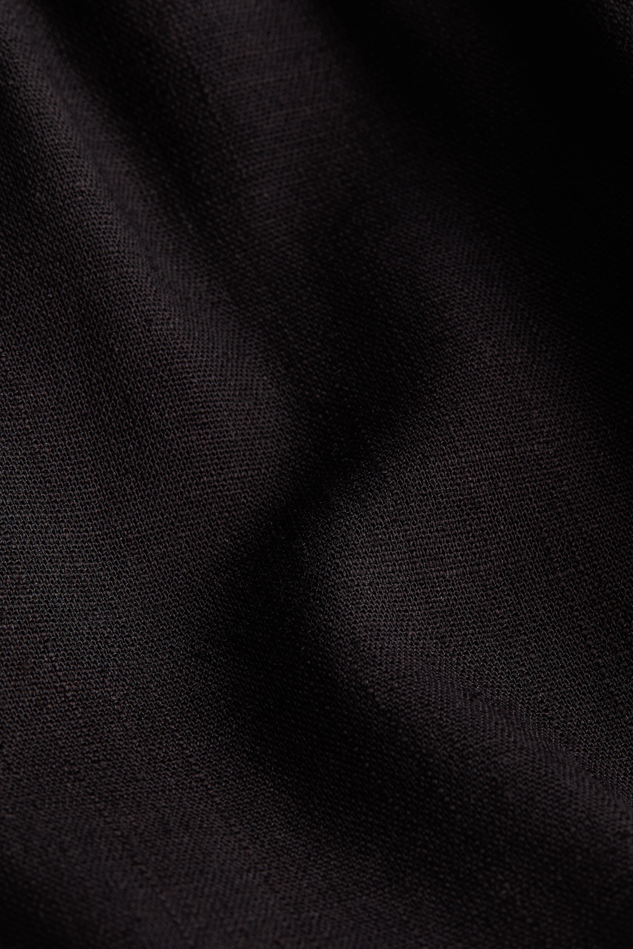 Linen-Blend Drawstring Pants