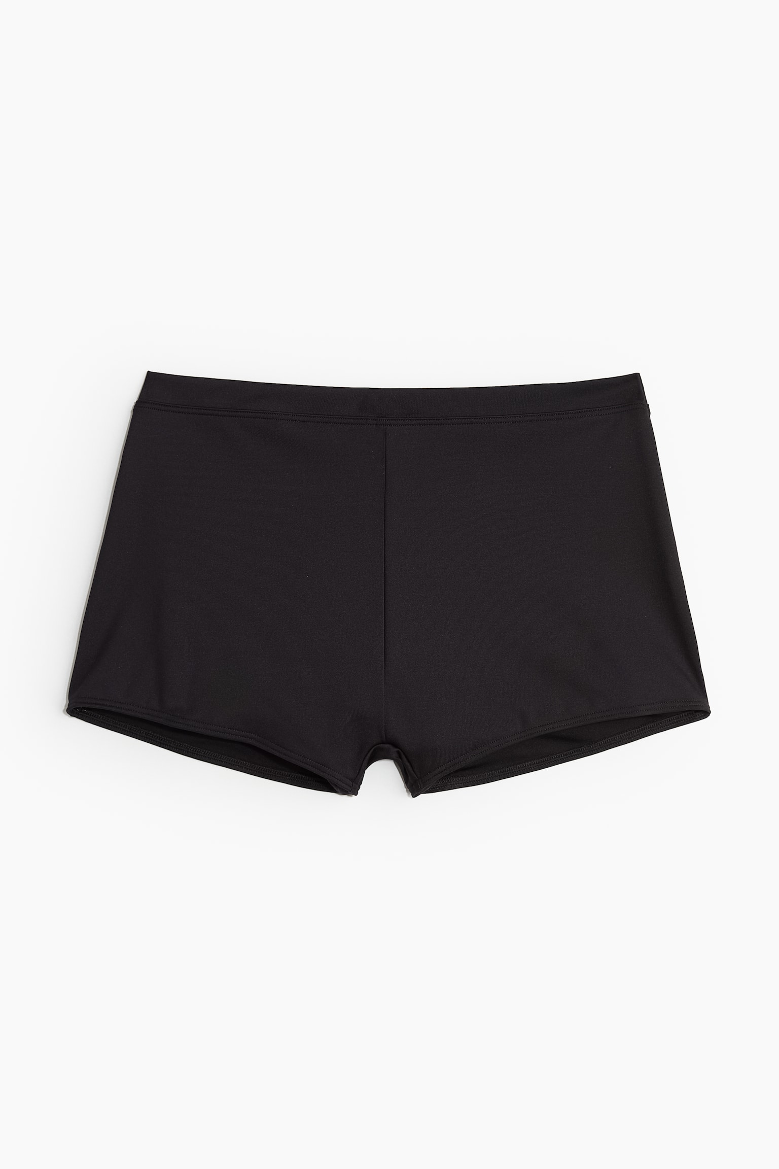 Sportig bikinitrosa shortie - Svart/Mörk khakigrön - 2