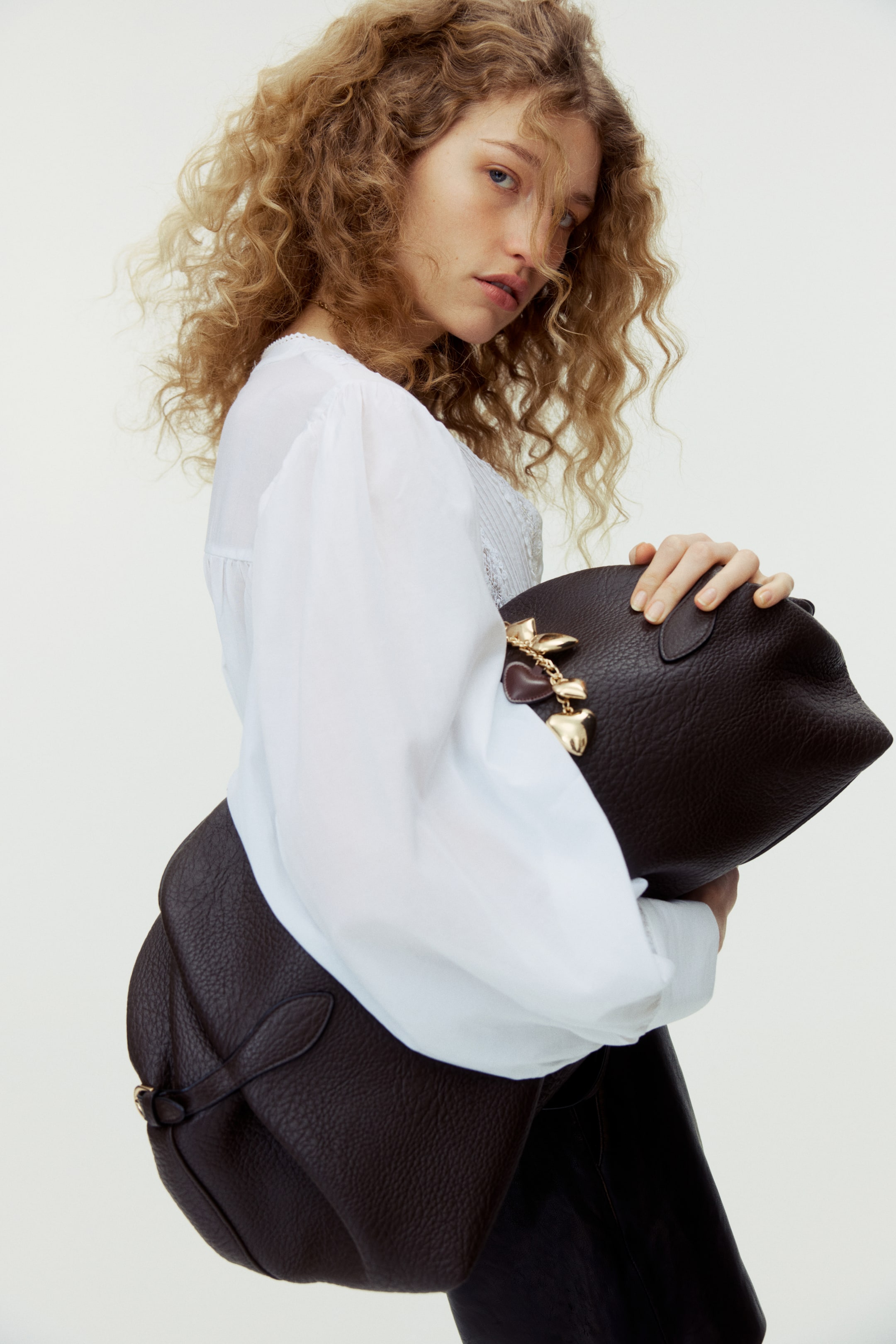 Blouse with Pintucks