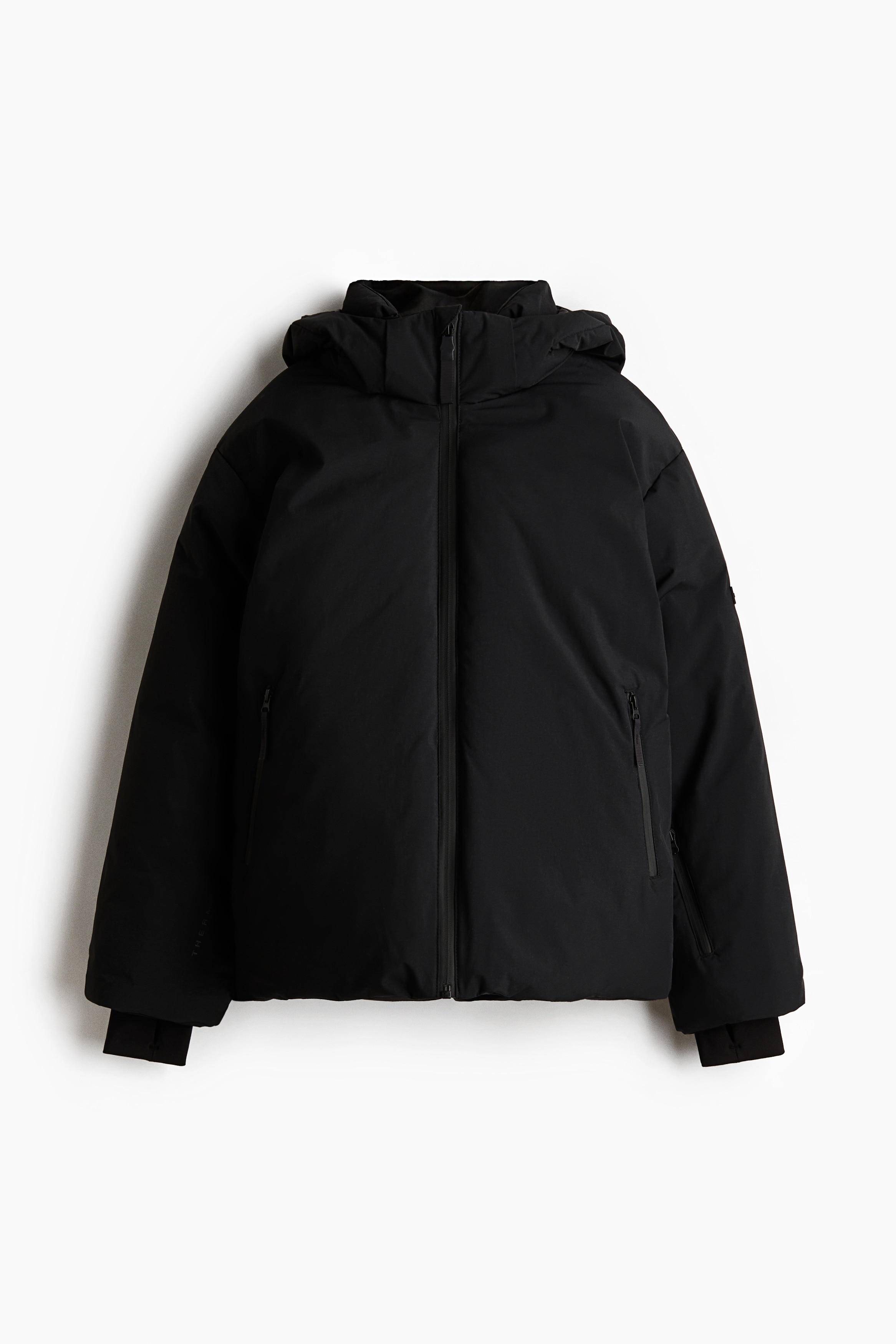 H & M - Wattierte Sportjacke mit ThermoMove - Schwarz - Kinder