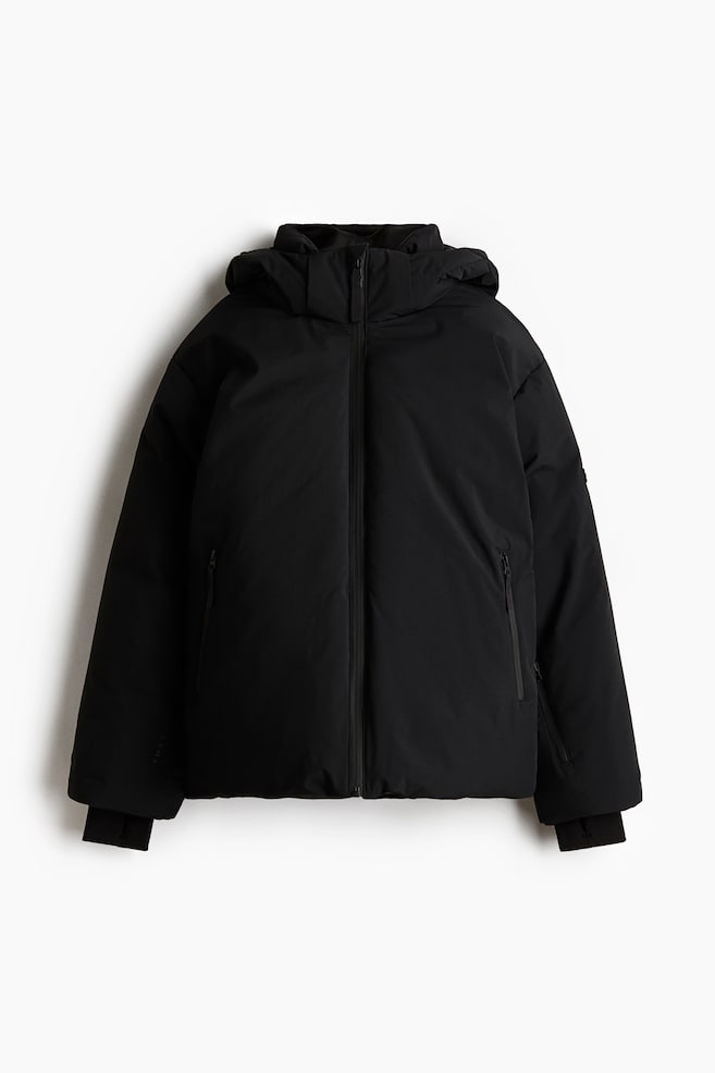 Wattierte Sportjacke mit ThermoMove™ - Schwarz - 1