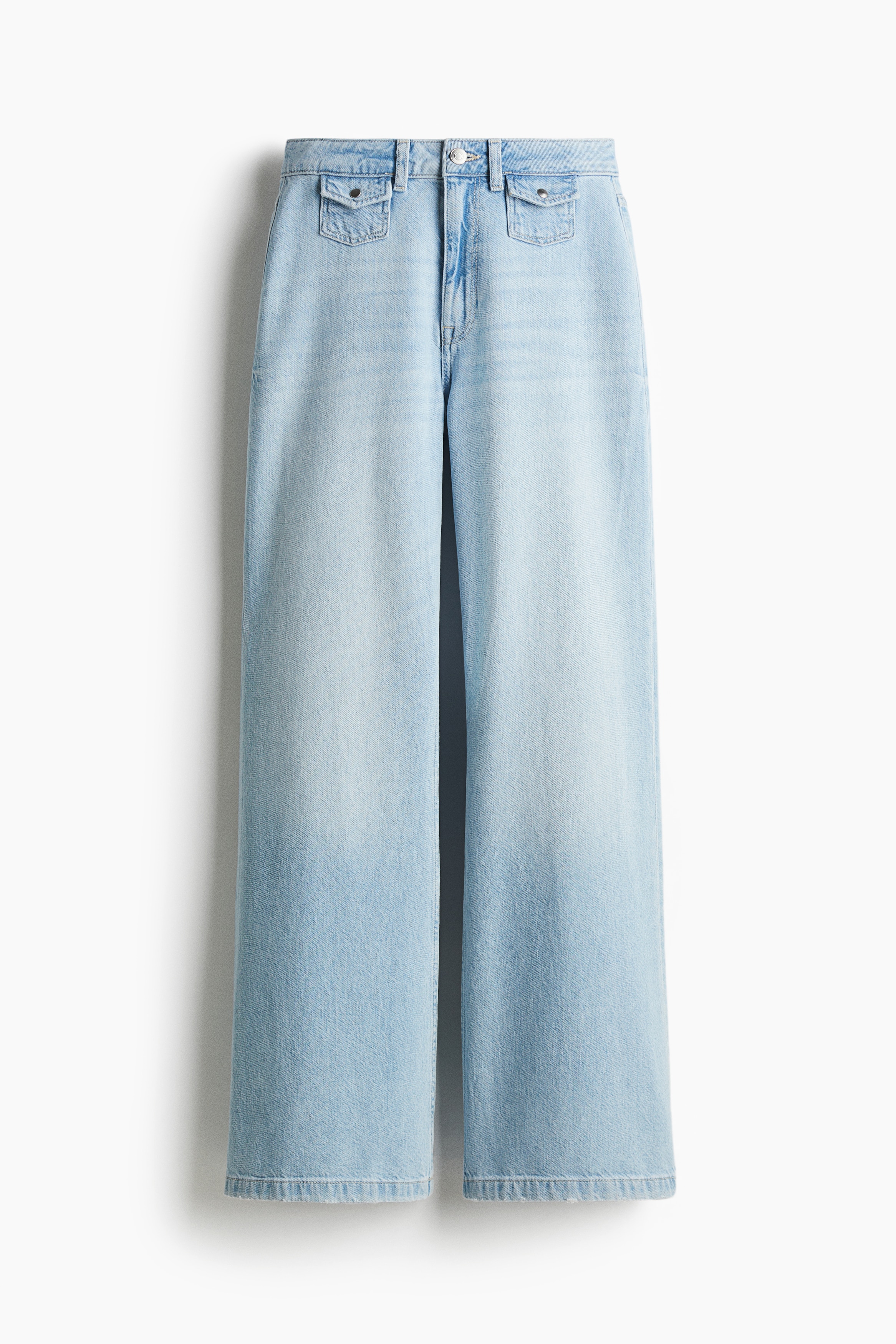 Wide Ultra High Jeans - Blu denim chiaro