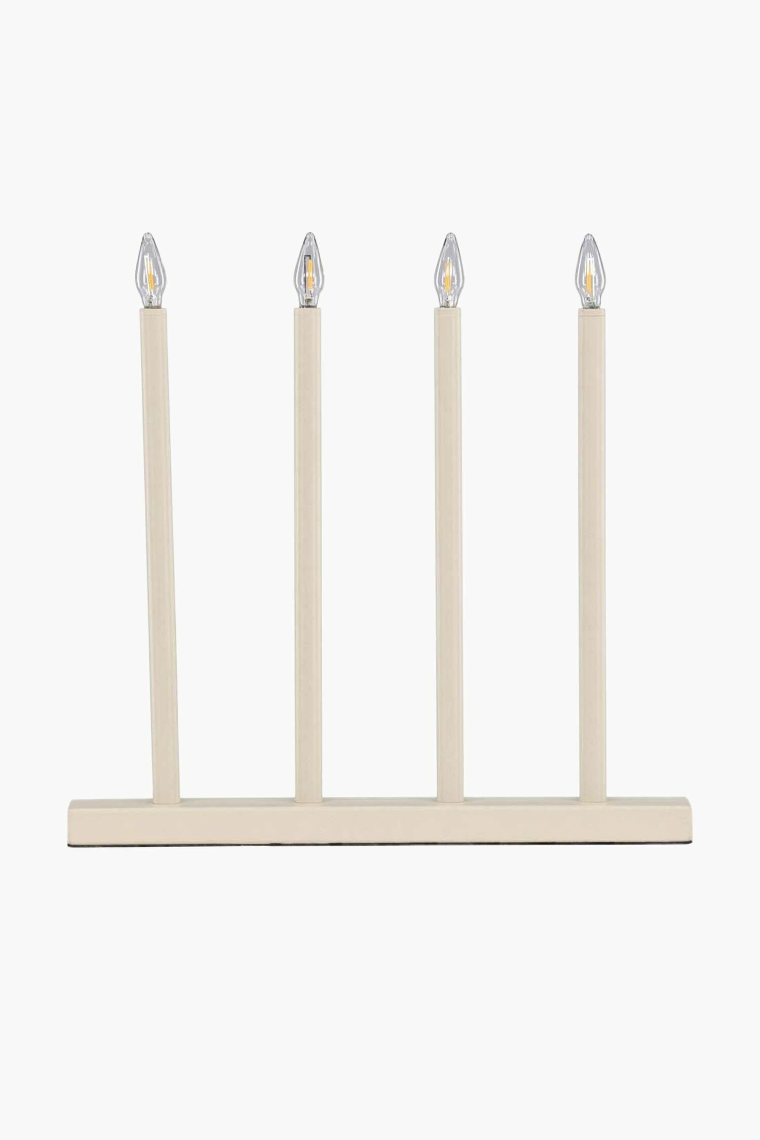 Venture Home - Portacandelas De Adviento Lofsdalen - Hierro, Beige