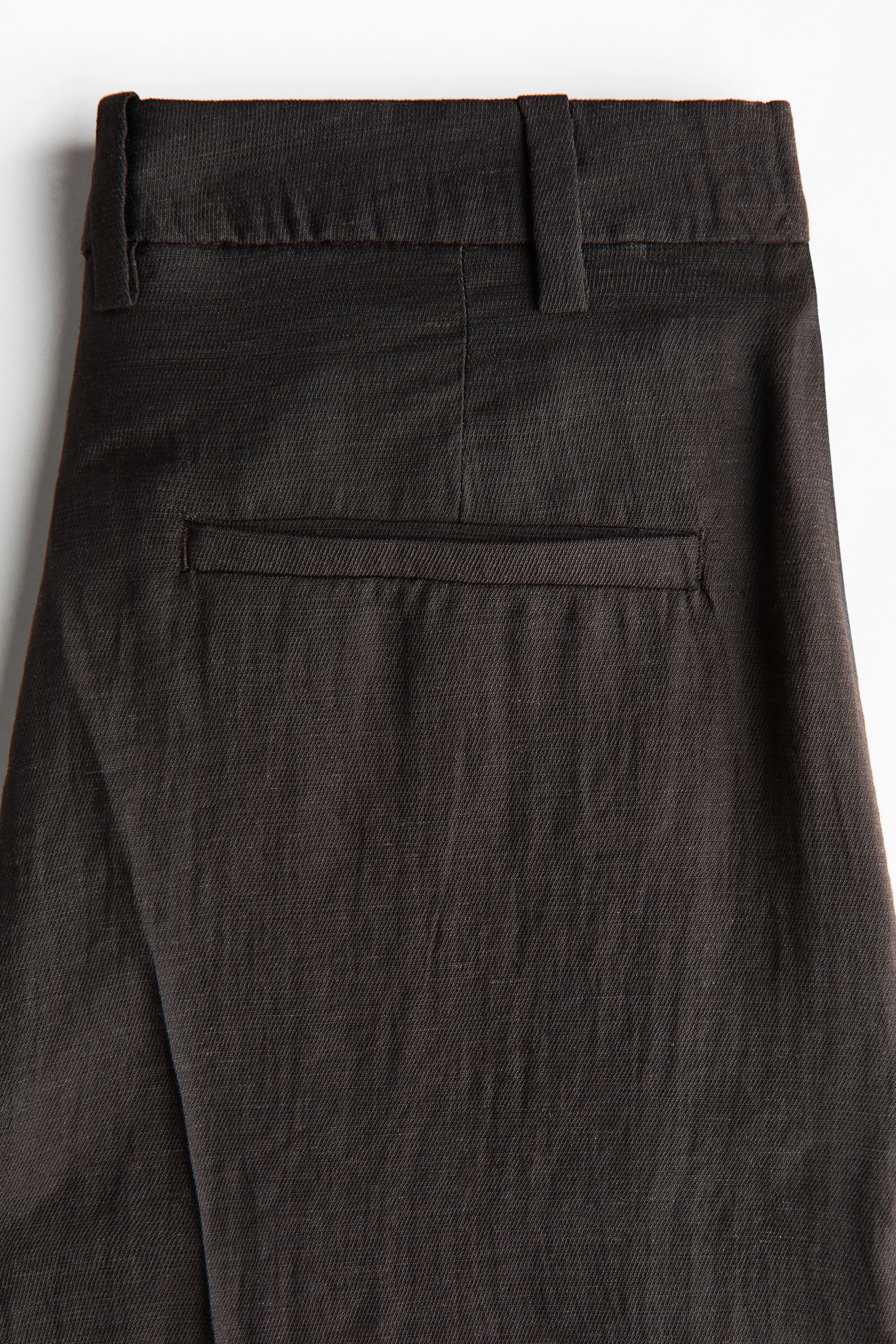 Dressy Linen-Blend Culottes