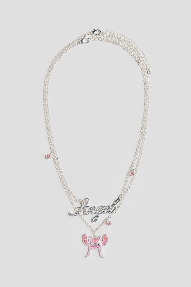 2-Pack Pendant Necklaces - Silver-colored/Lilo & Stitch - 1