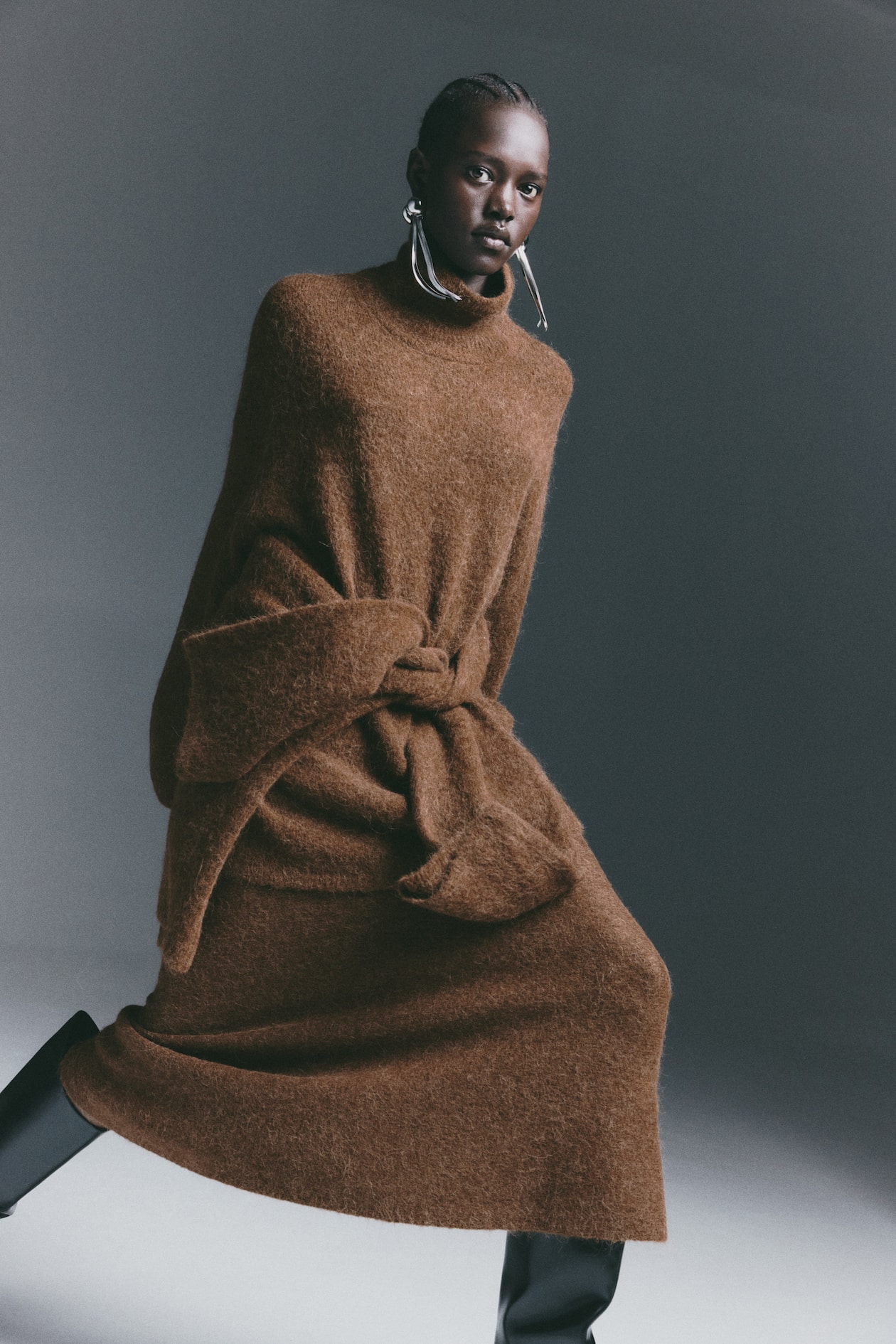 Oversized Alpaca-Blend Sweater - image 3