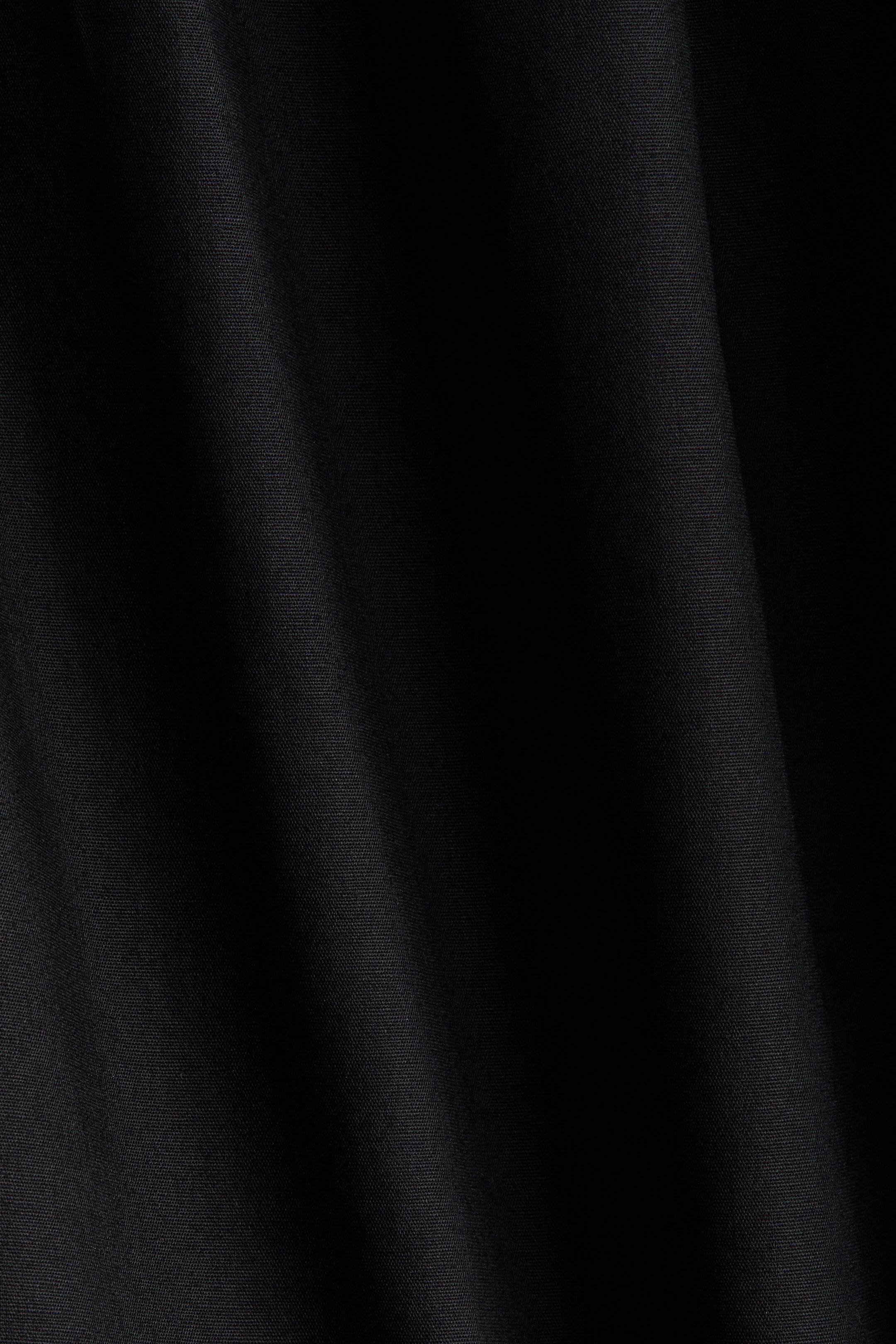 Xem ảnh lớn hơn: Váy cotton chia tầng - Black - Ladies | H&M VN 2