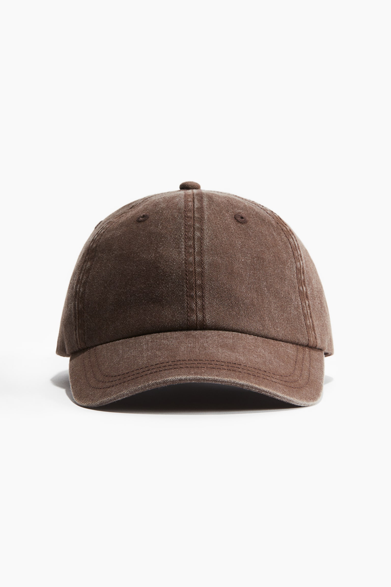 Cotton twill cap - Brown/Black/Washed/Navy blue/Light beige/Grey - 2