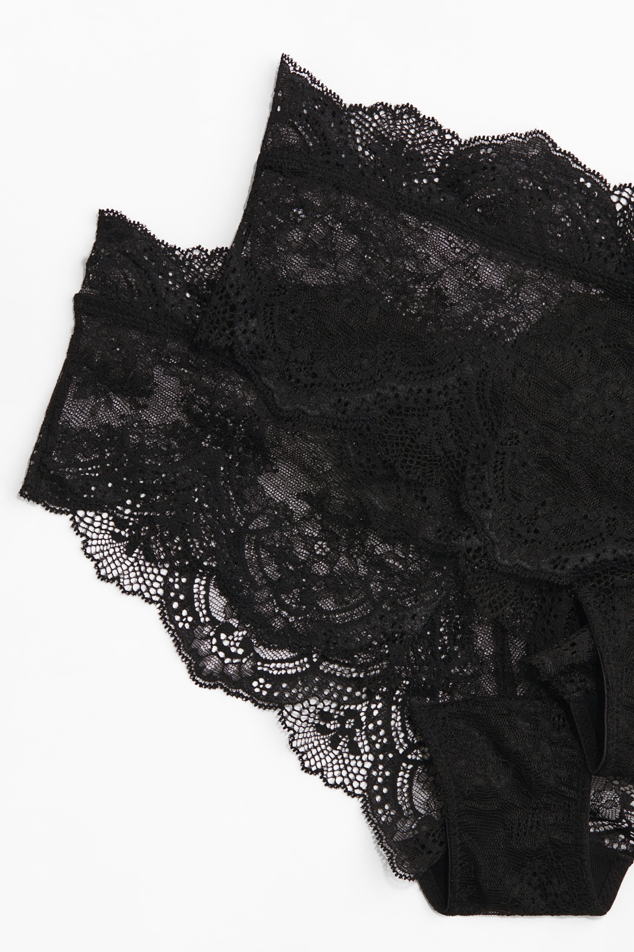 View larger image: 2-pack Lace Hipster Briefs - Black - Ladies | H&M AU 6