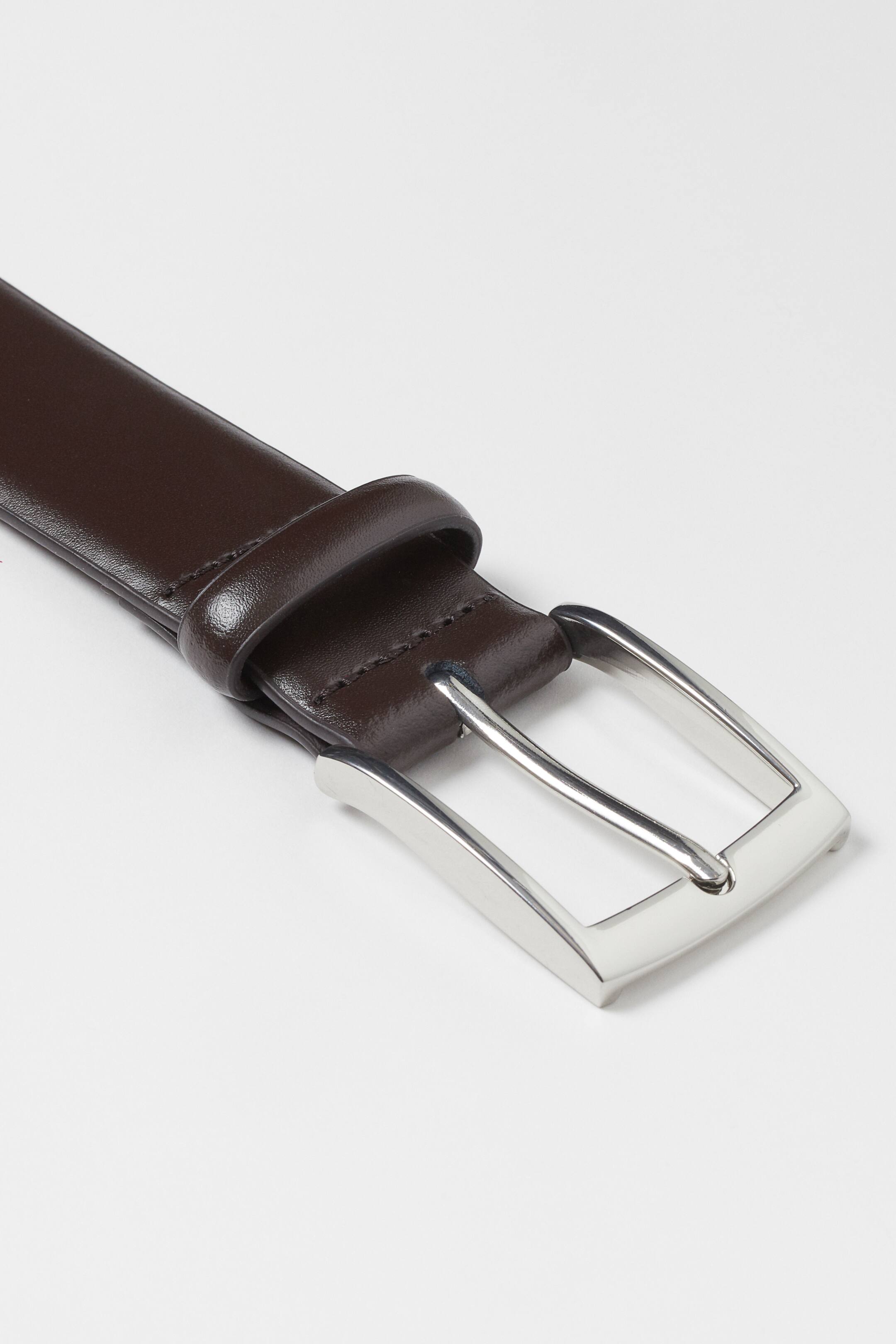 Belt Dark brown Men H&M US