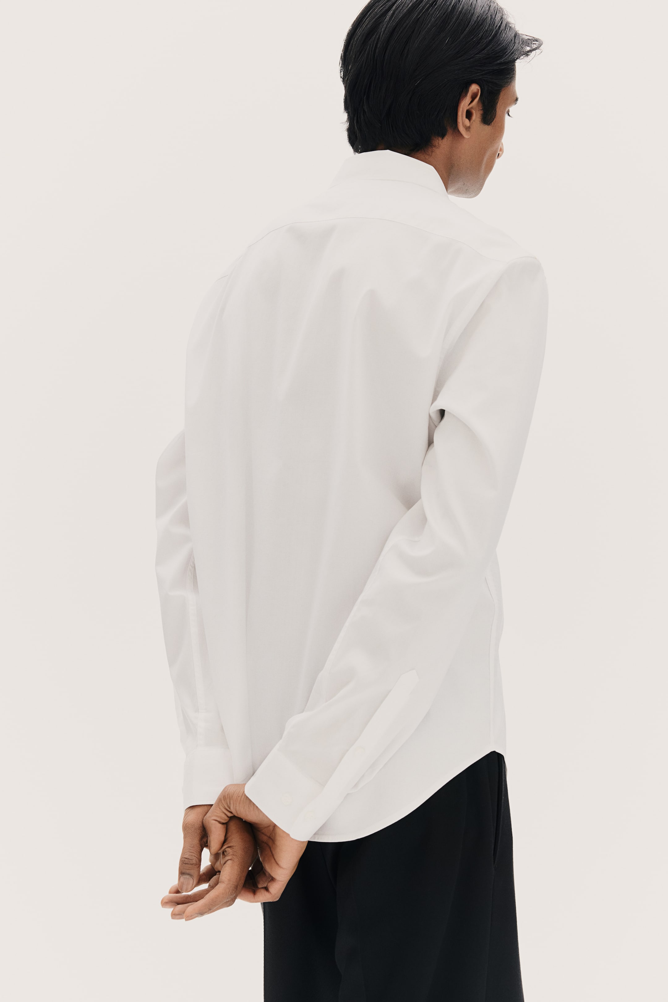 Slim Fit Shirt - White - Men | H&M GB 4