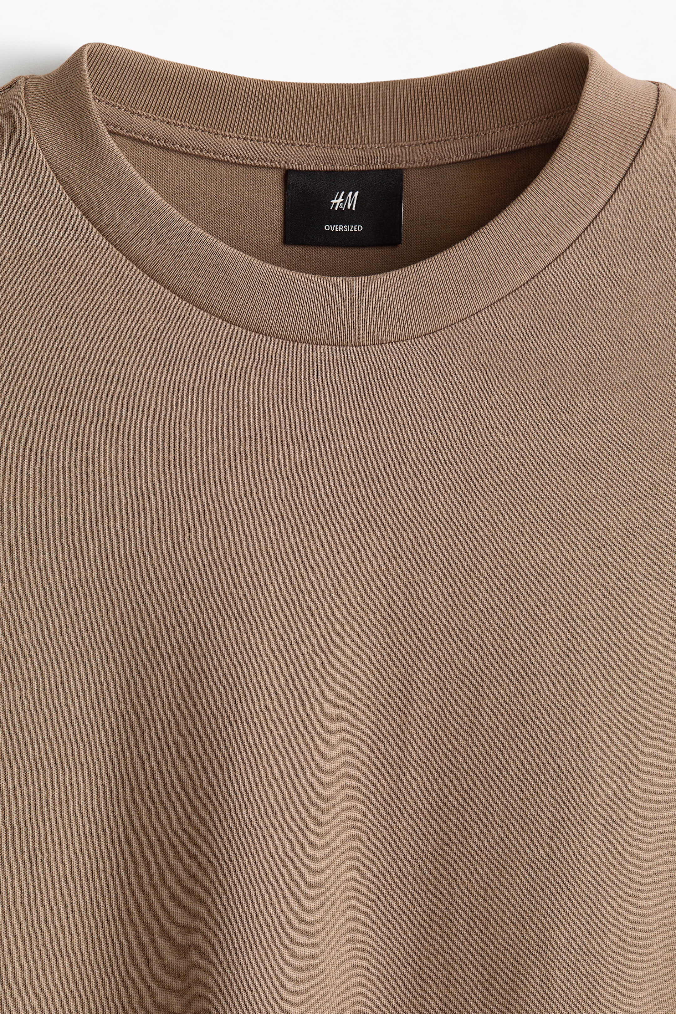 T-shirt à manches longues grande taille en jersey