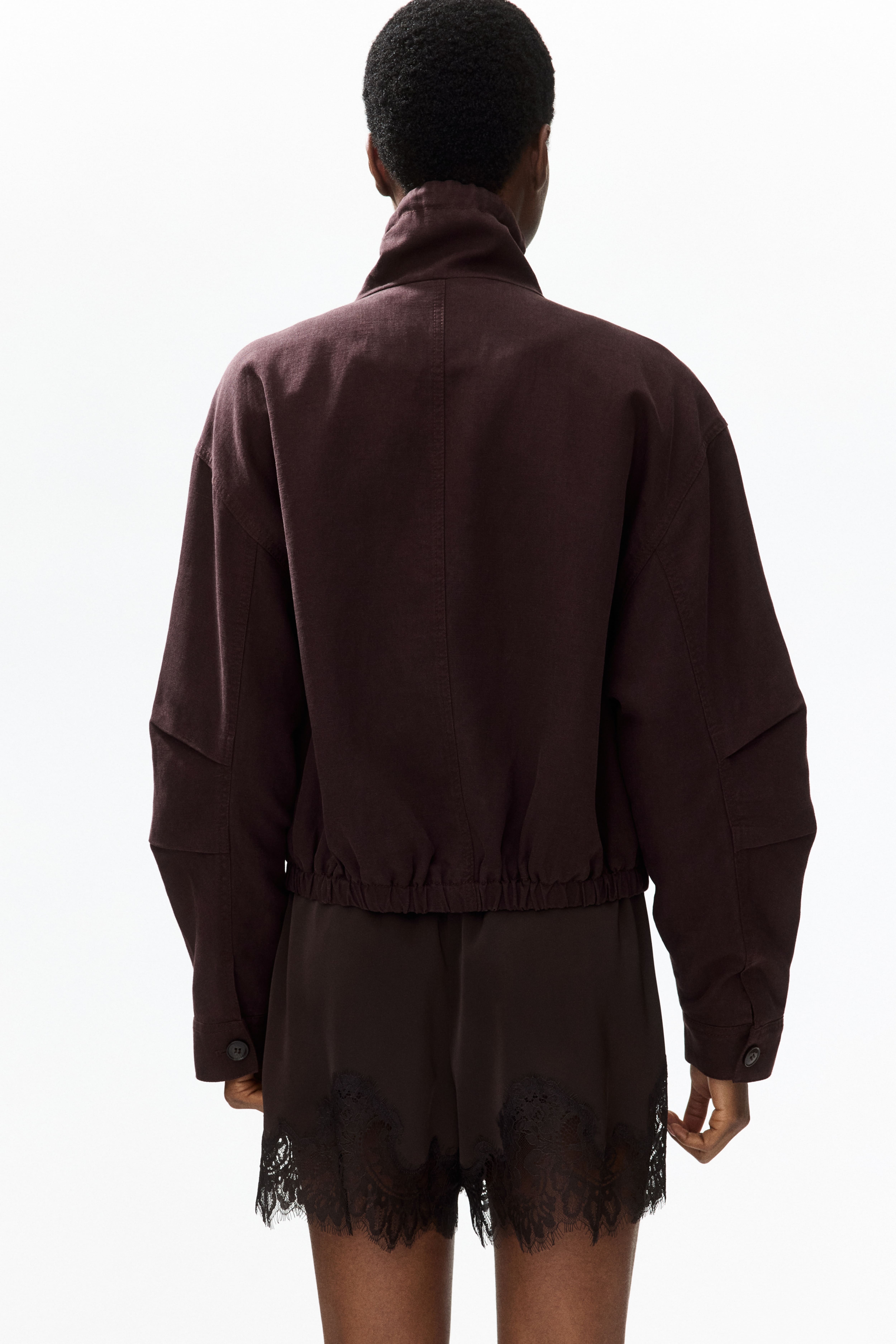 Linen-Blend Jacket