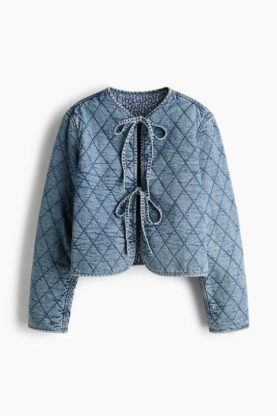 Женские куртки H&M Reversible Denim Jacket