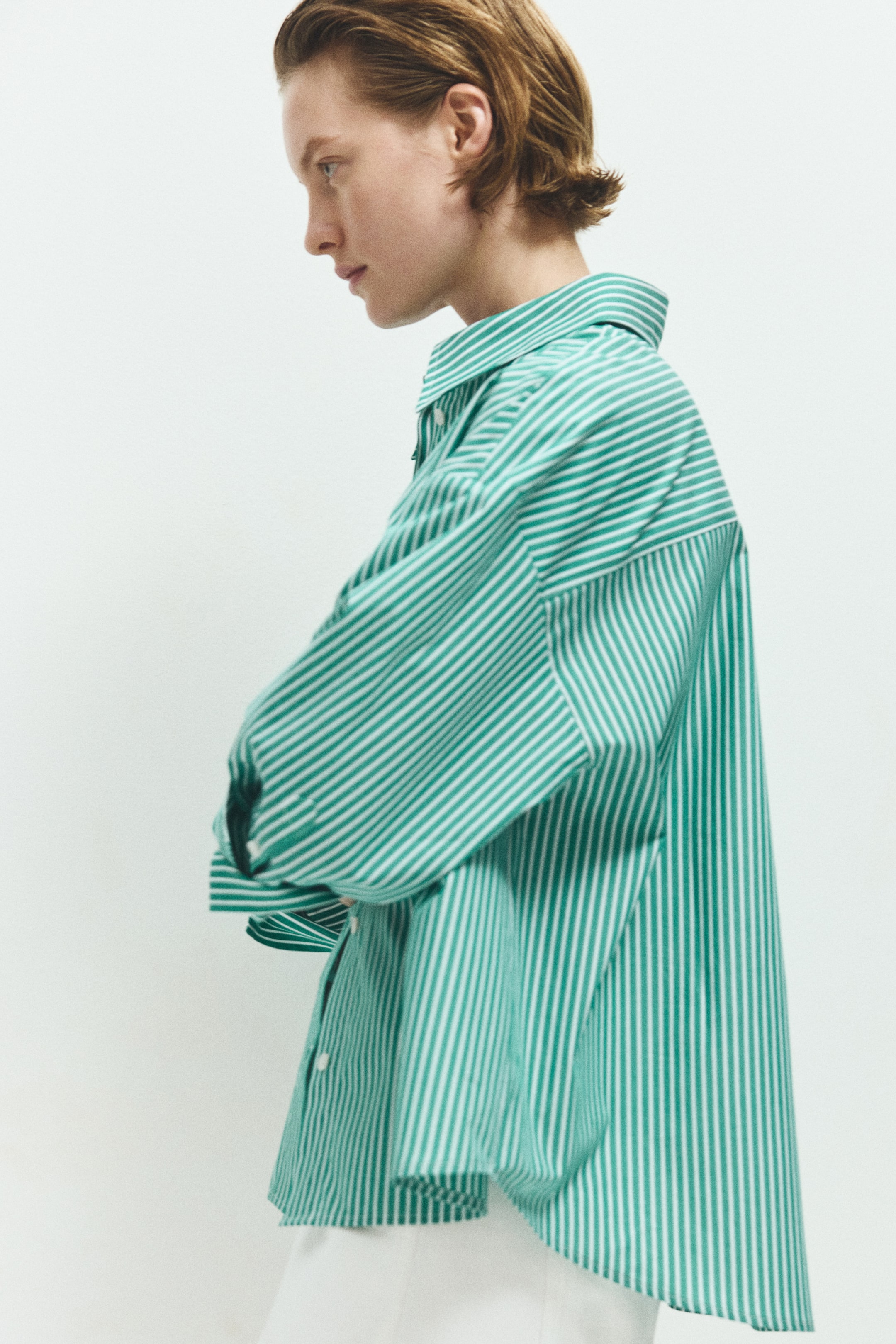 Short Poplin Shirt
