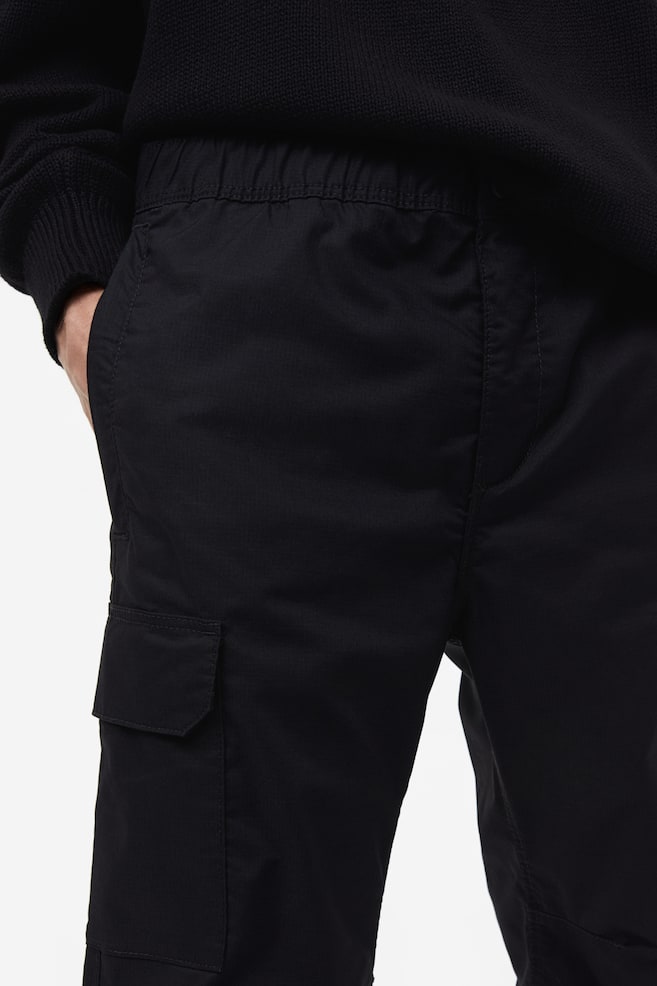 Regular Fit Ripstop cargo trousers - Black/Grey/Dark khaki green/Beige - 3