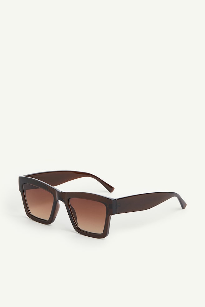 Solbriller - Mørk brun/Sort - 4