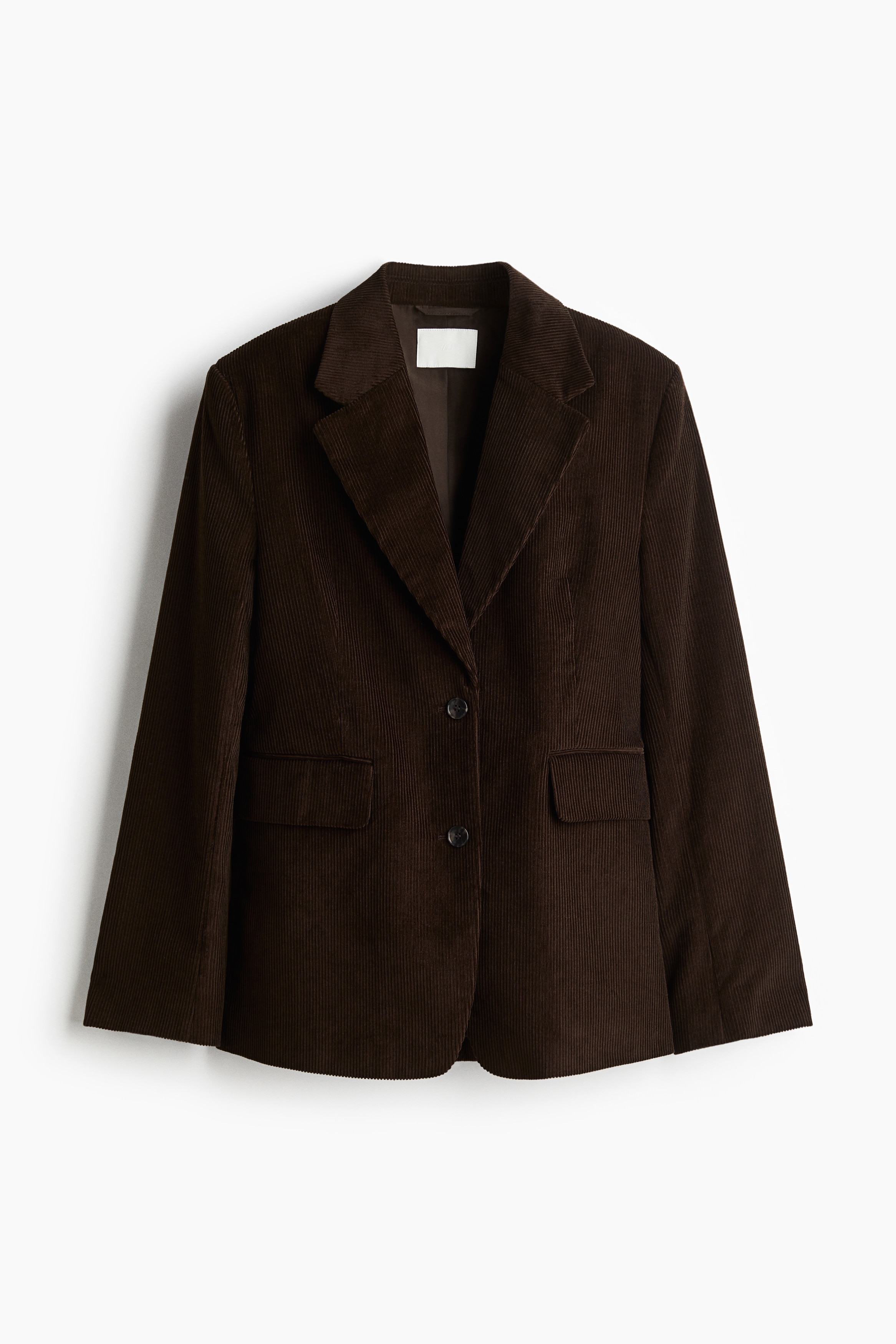 Corduroy Blazer - Dark brown