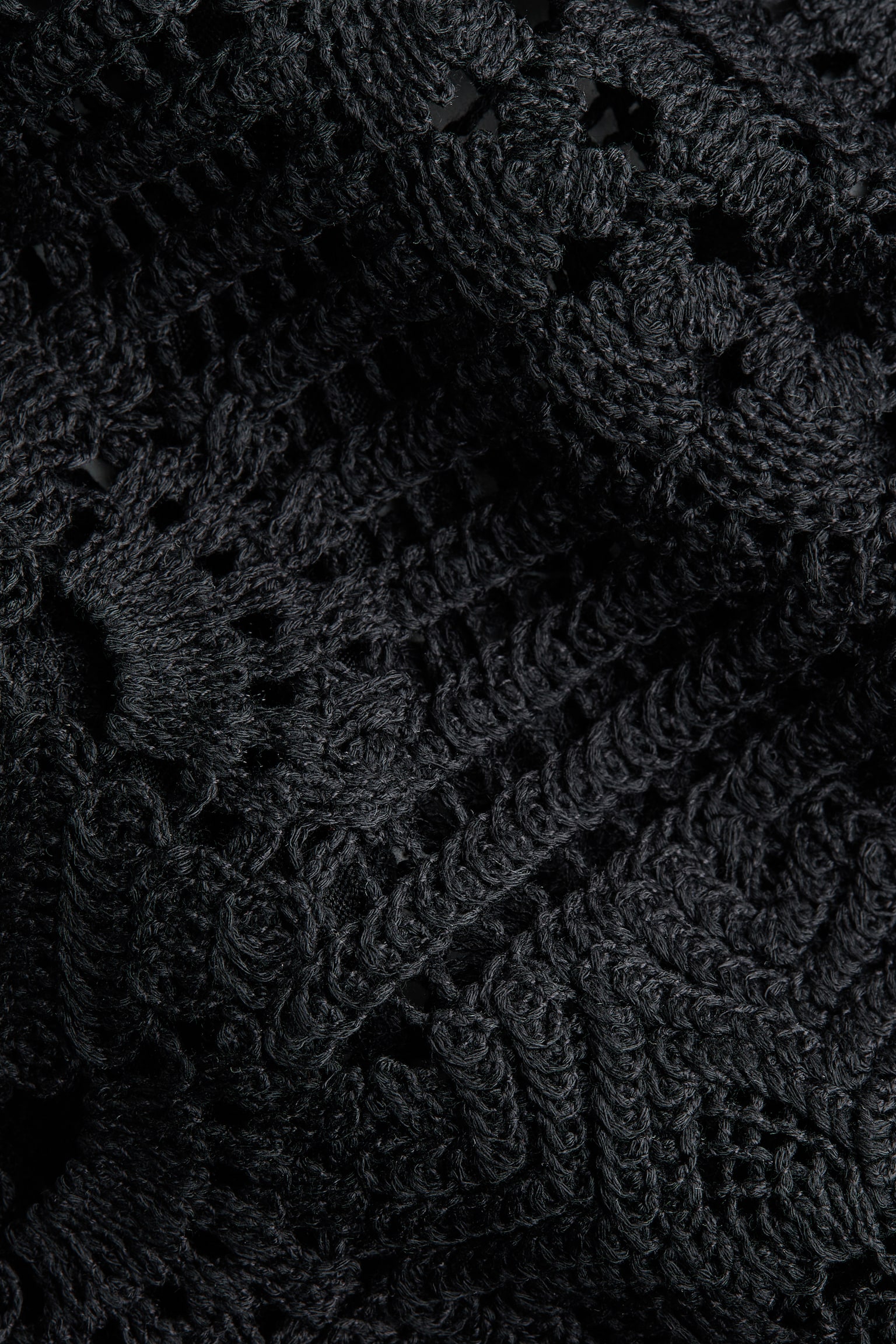 גופיית פפלום בסגנון קרושה - שחור - 7