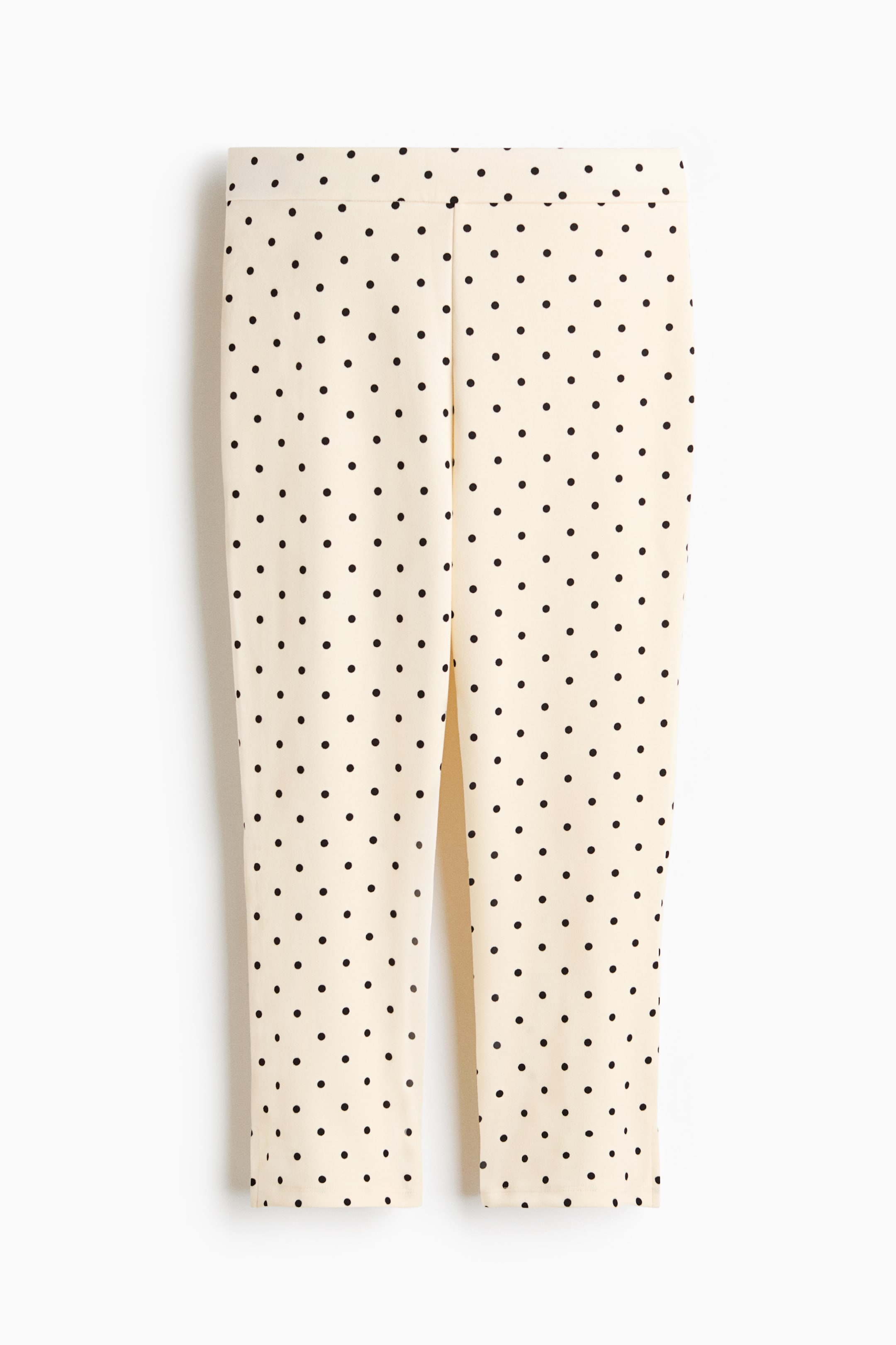 View larger image: Printed capri trousers - Cream/Polka dot - Ladies | H&M 5