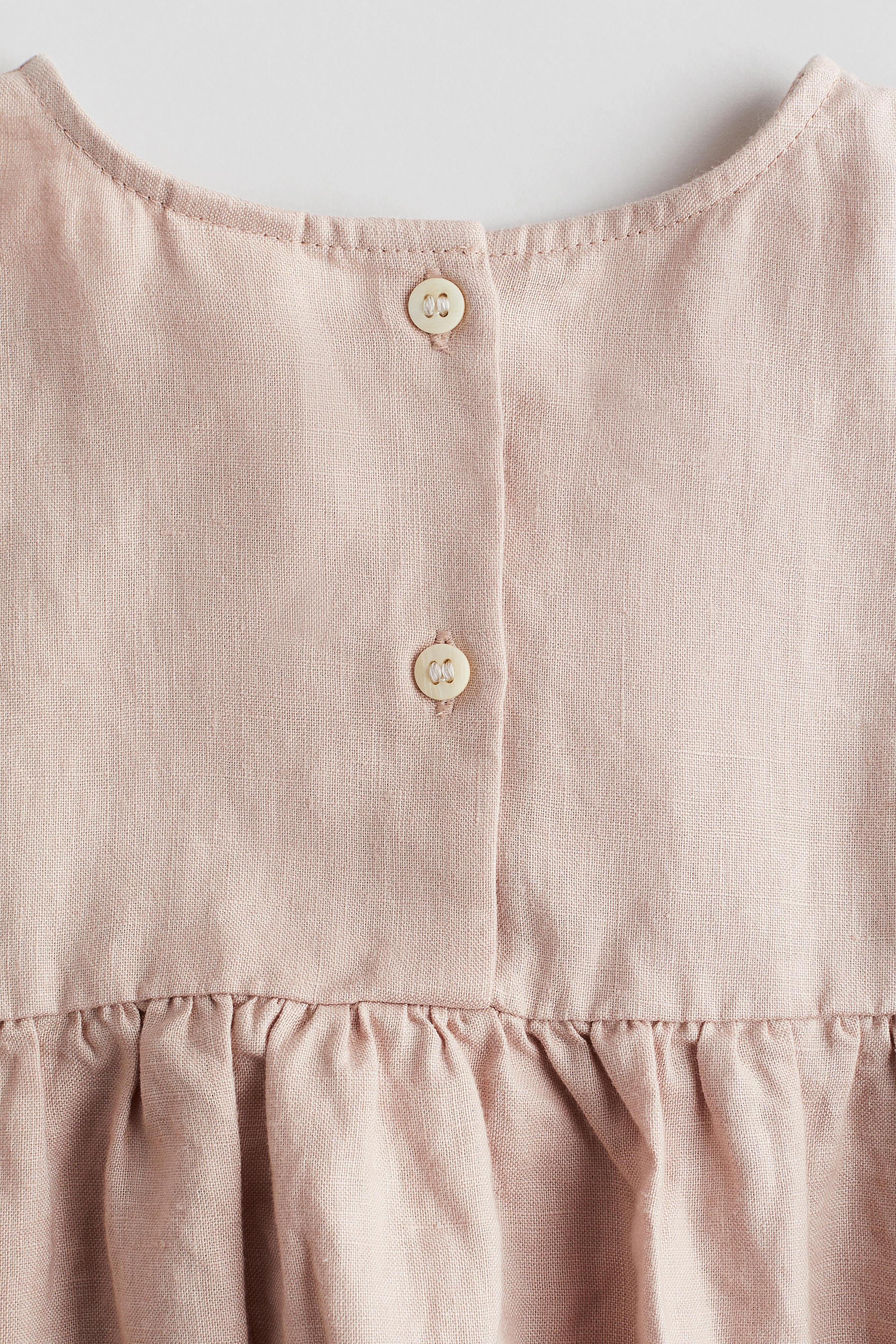 Light dusty pink Linen Dress for kids | H&M US Light dusty pink Linen Dress for kids | H&M US