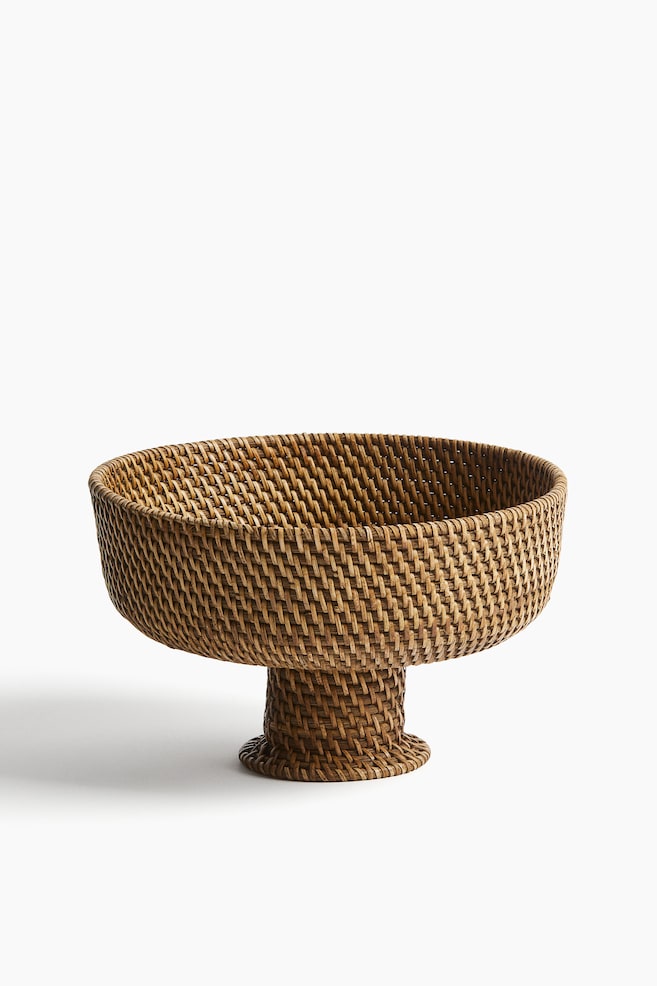 Bol en rotin - Beige - 1