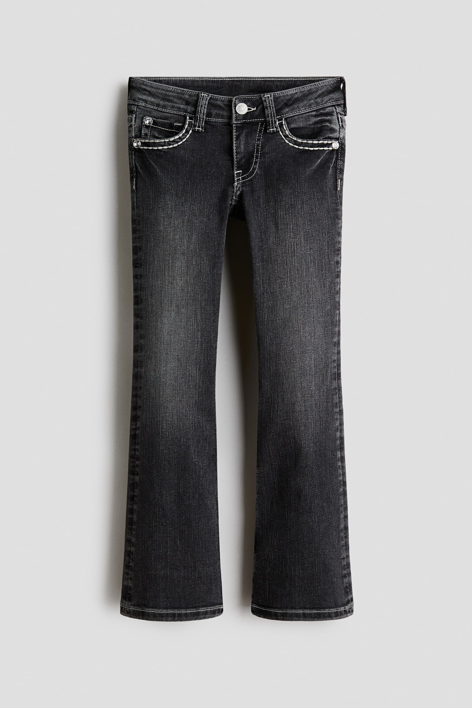Skinny Fit Bootcut Low Jeans - Denim black/Denim blue/Light denim blue/Denim blue