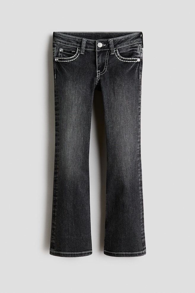 Skinny Fit Bootcut Low Jeans - Denimzwart/Denimgrijs/Denimblauw/Licht denimblauw/Denimblauw - 1
